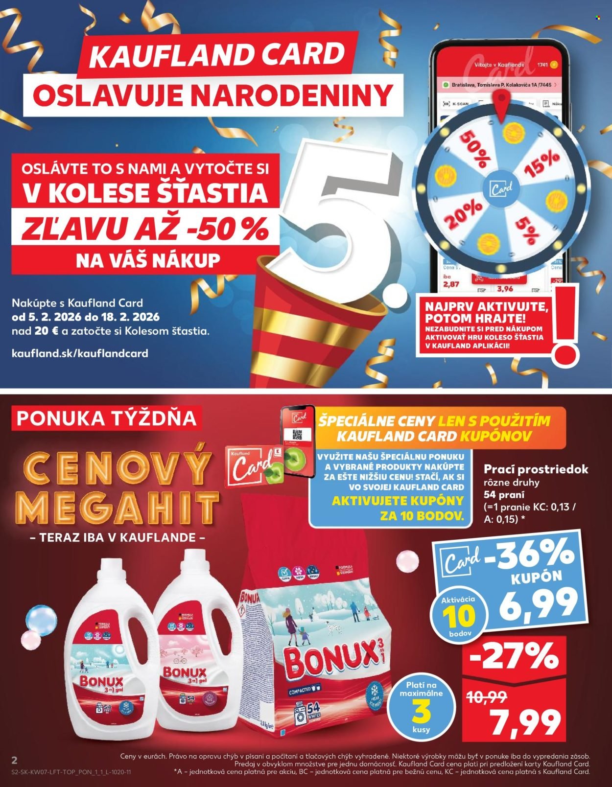 KAUFLAND leták - Od štvrtka 12.2.2026 (2026-02-12 - 2026-02-18) | 2