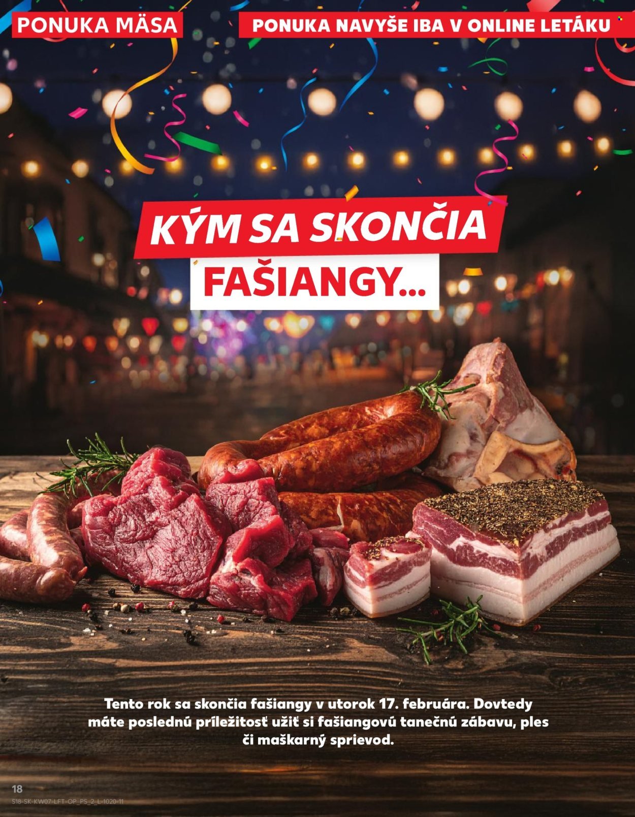 KAUFLAND leták - Od štvrtka 12.2.2026 (2026-02-12 - 2026-02-18) | 18