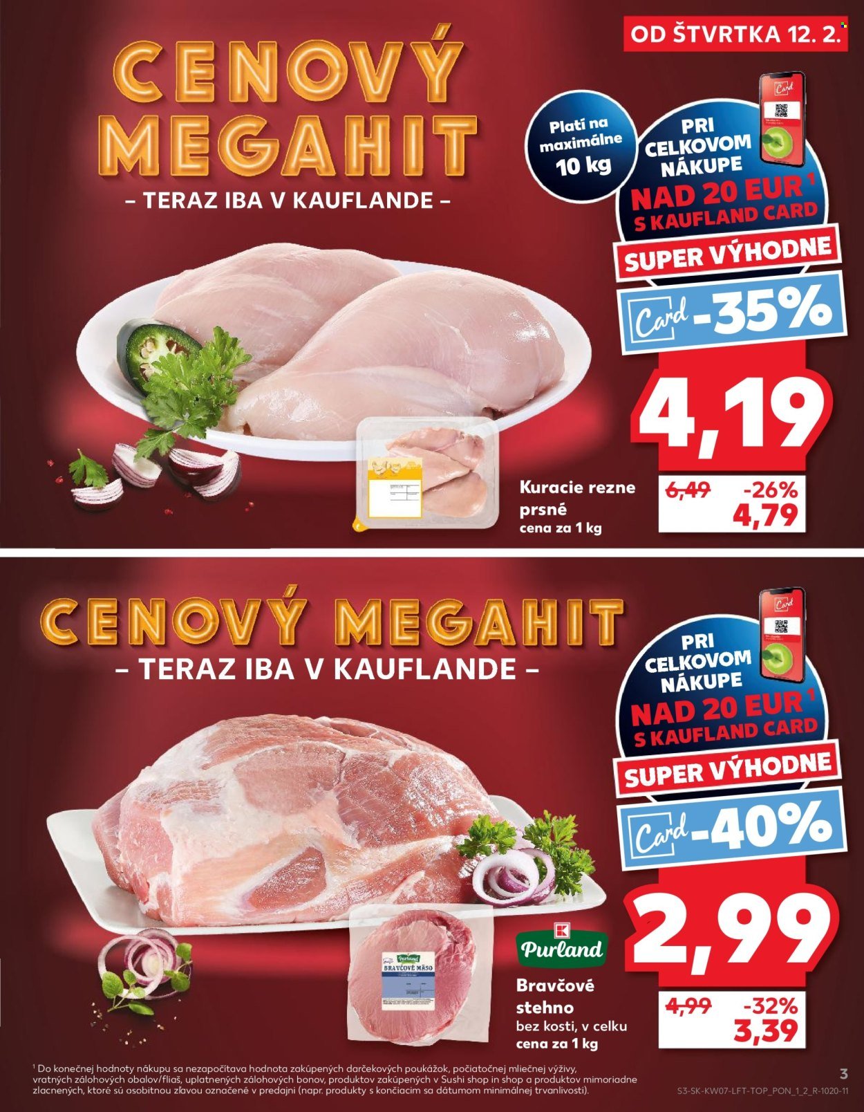 KAUFLAND leták - Od štvrtka 12.2.2026 (2026-02-12 - 2026-02-18) | 3