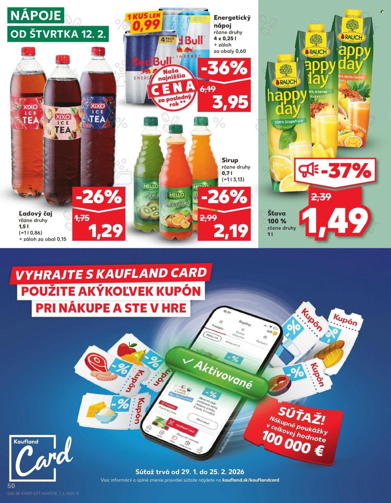 KAUFLAND leták - Od štvrtka 12.2.2026 (2026-02-12 - 2026-02-18) | 50