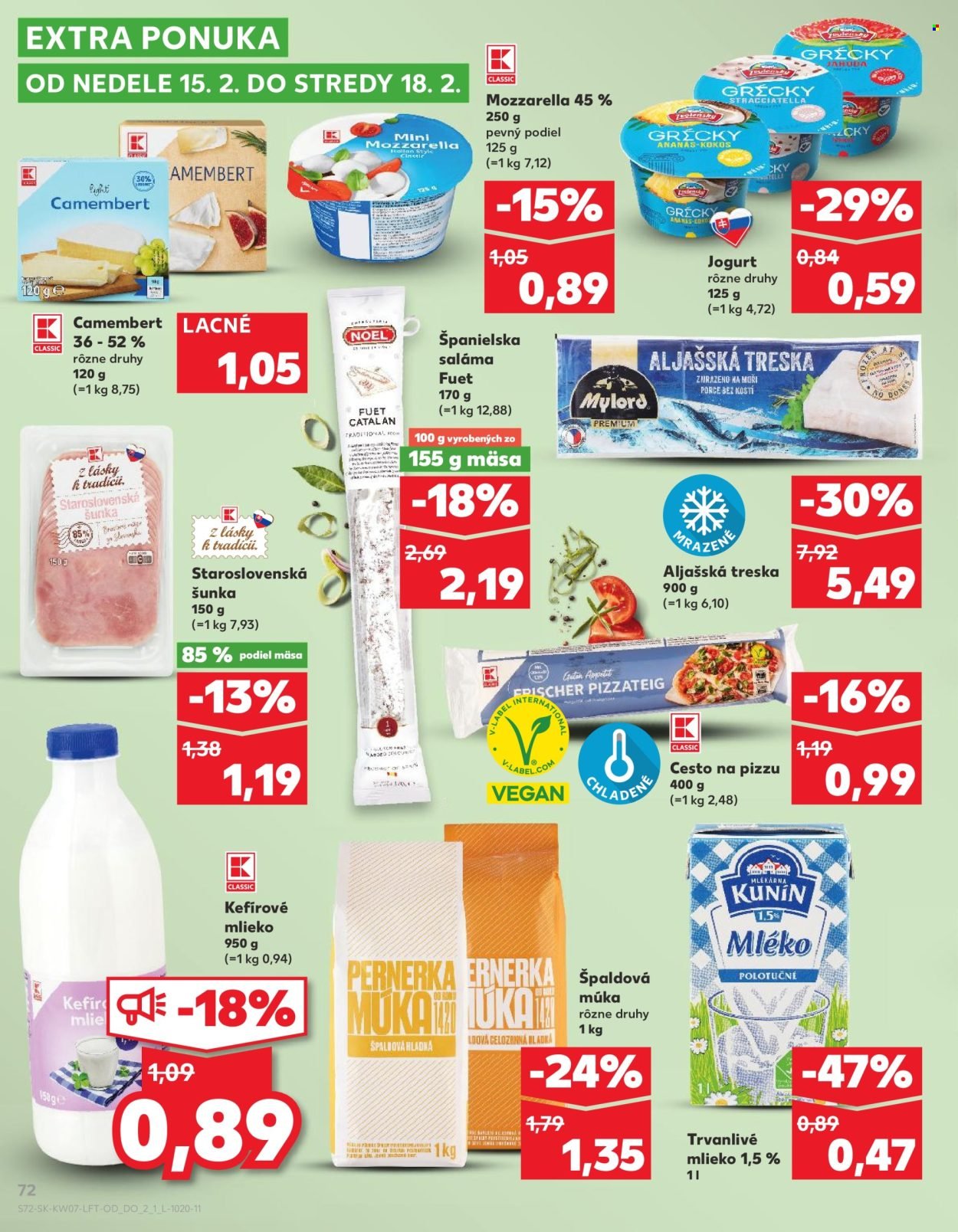 KAUFLAND leták - Od štvrtka 12.2.2026 (2026-02-12 - 2026-02-18) | 72