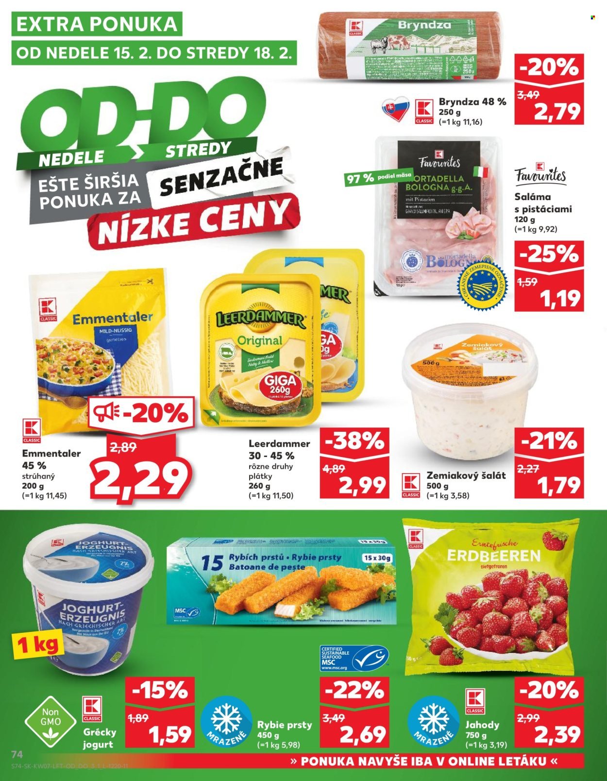 KAUFLAND leták - Od štvrtka 12.2.2026 (2026-02-12 - 2026-02-18) | 74