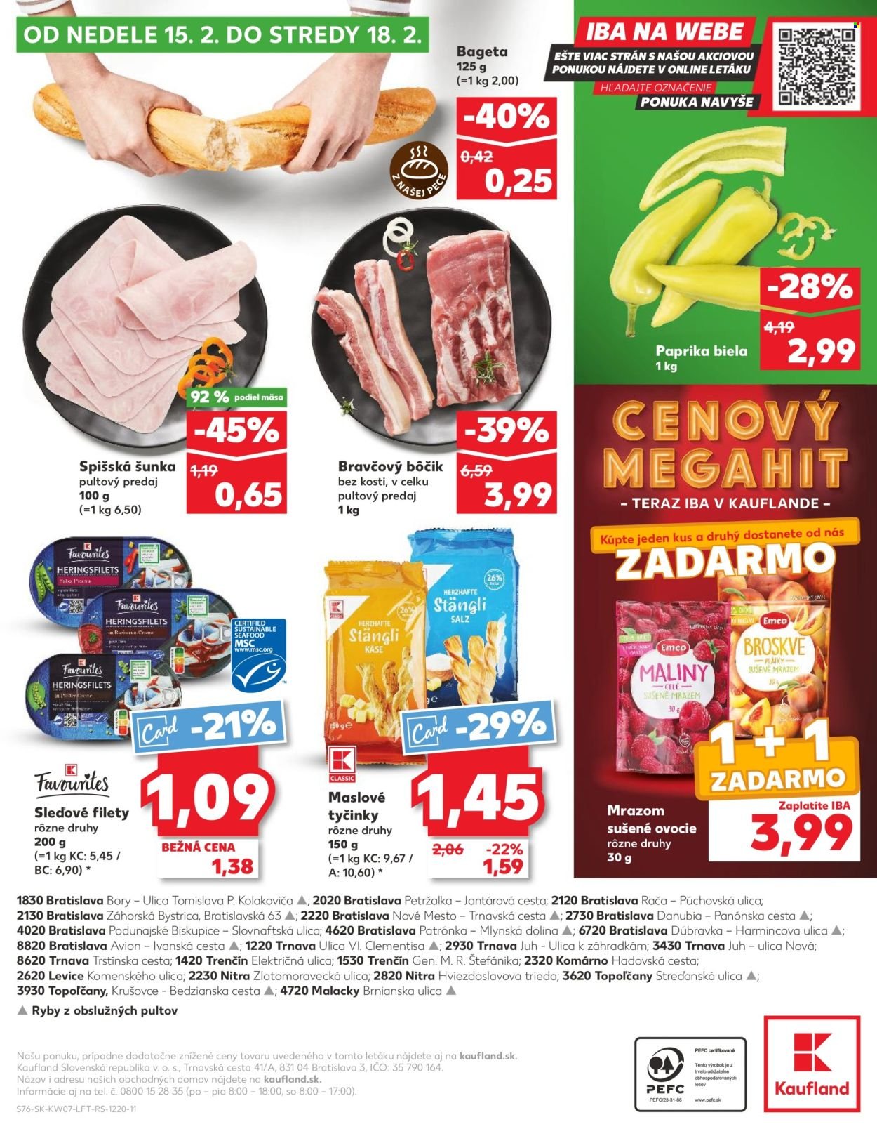 KAUFLAND leták - Od štvrtka 12.2.2026 (2026-02-12 - 2026-02-18) | 76