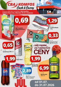 CBA KOMFOS leták - Super ceny Cash&Carry - Spišská Nová Ves