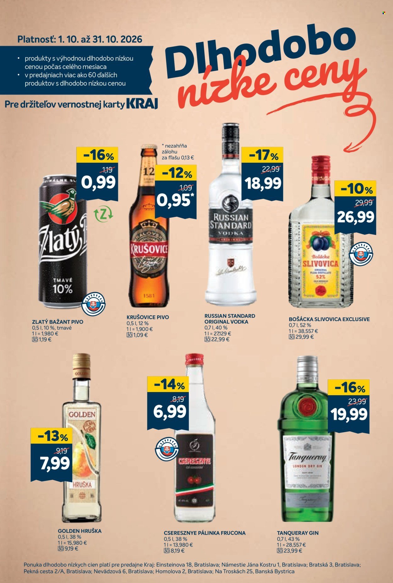 KRAJ leták - Od štvrtka 15.10.2026