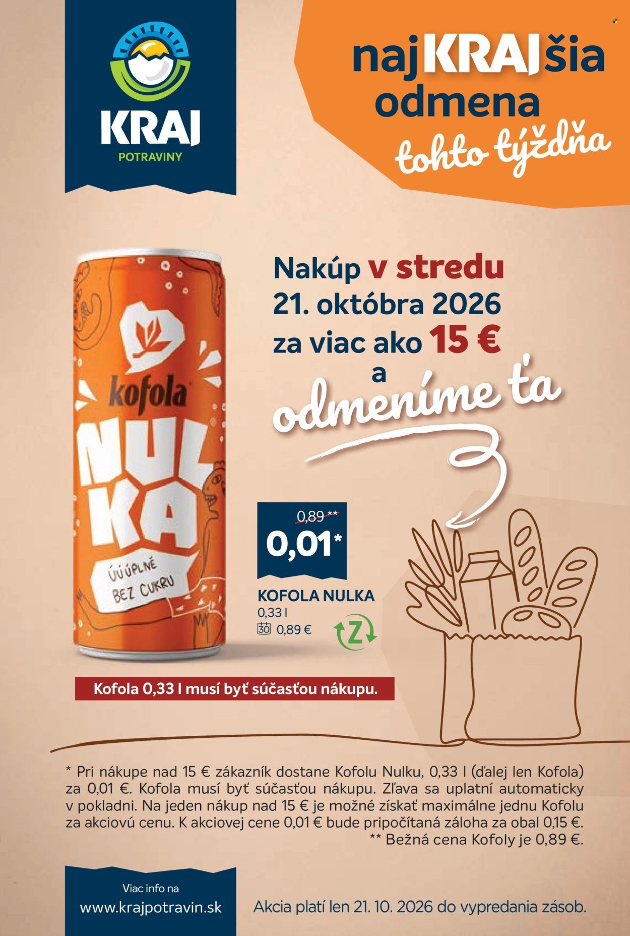 KRAJ leták - Od štvrtka 15.10.2026