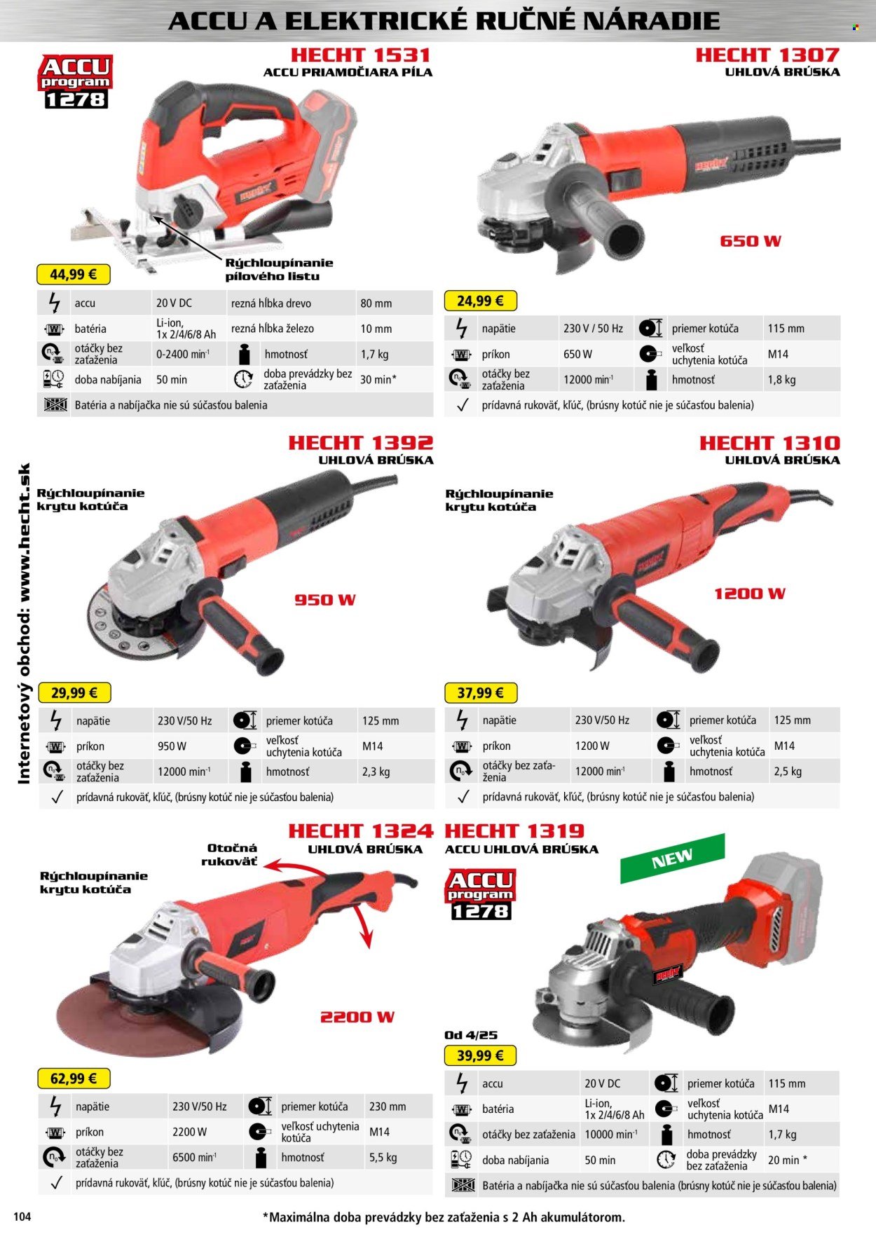 HECHT leták - Od štvrtka 20.2.2025 (2025-02-20 - 2026-02-28) | 104