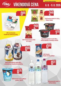 CBA KOMFOS leták - Víkendová cena