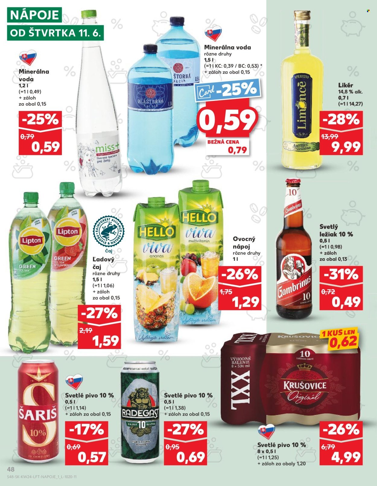 KAUFLAND leták - Od štvrtka 11.6.2026