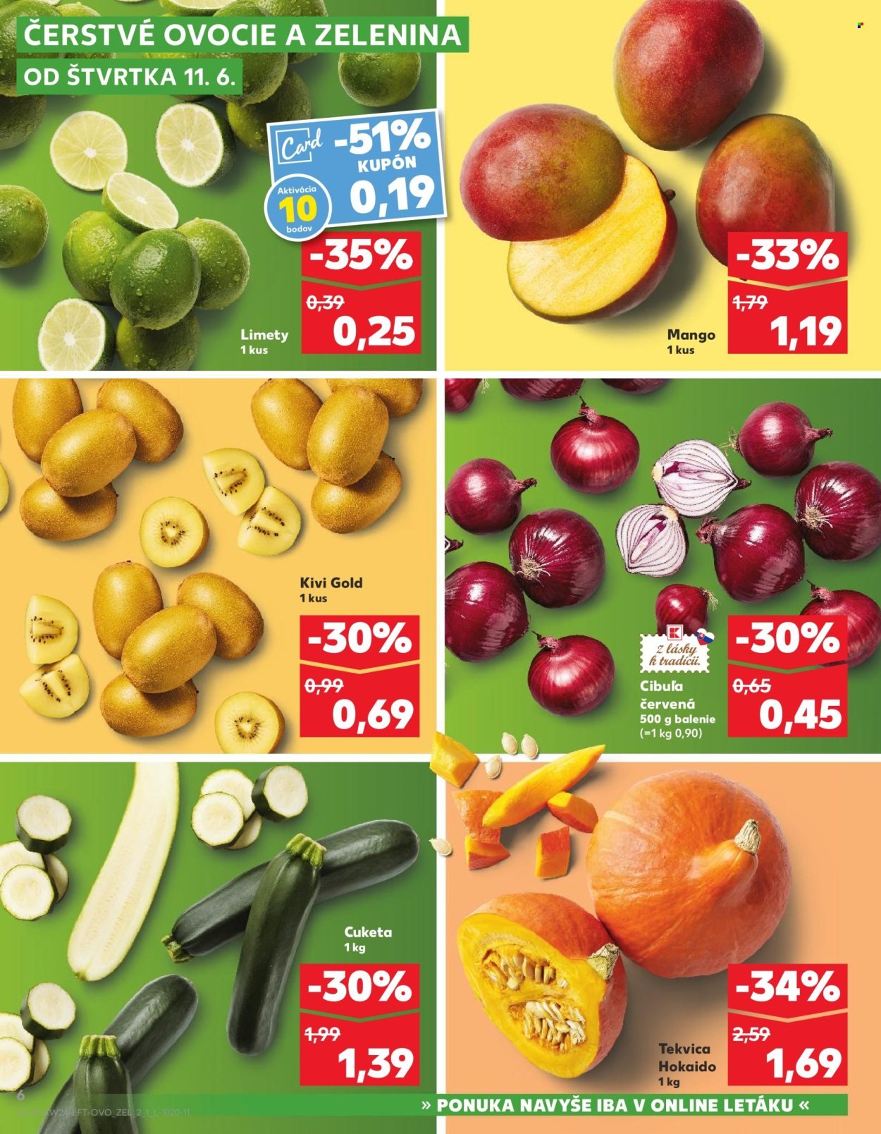 KAUFLAND leták - Od štvrtka 11.6.2026