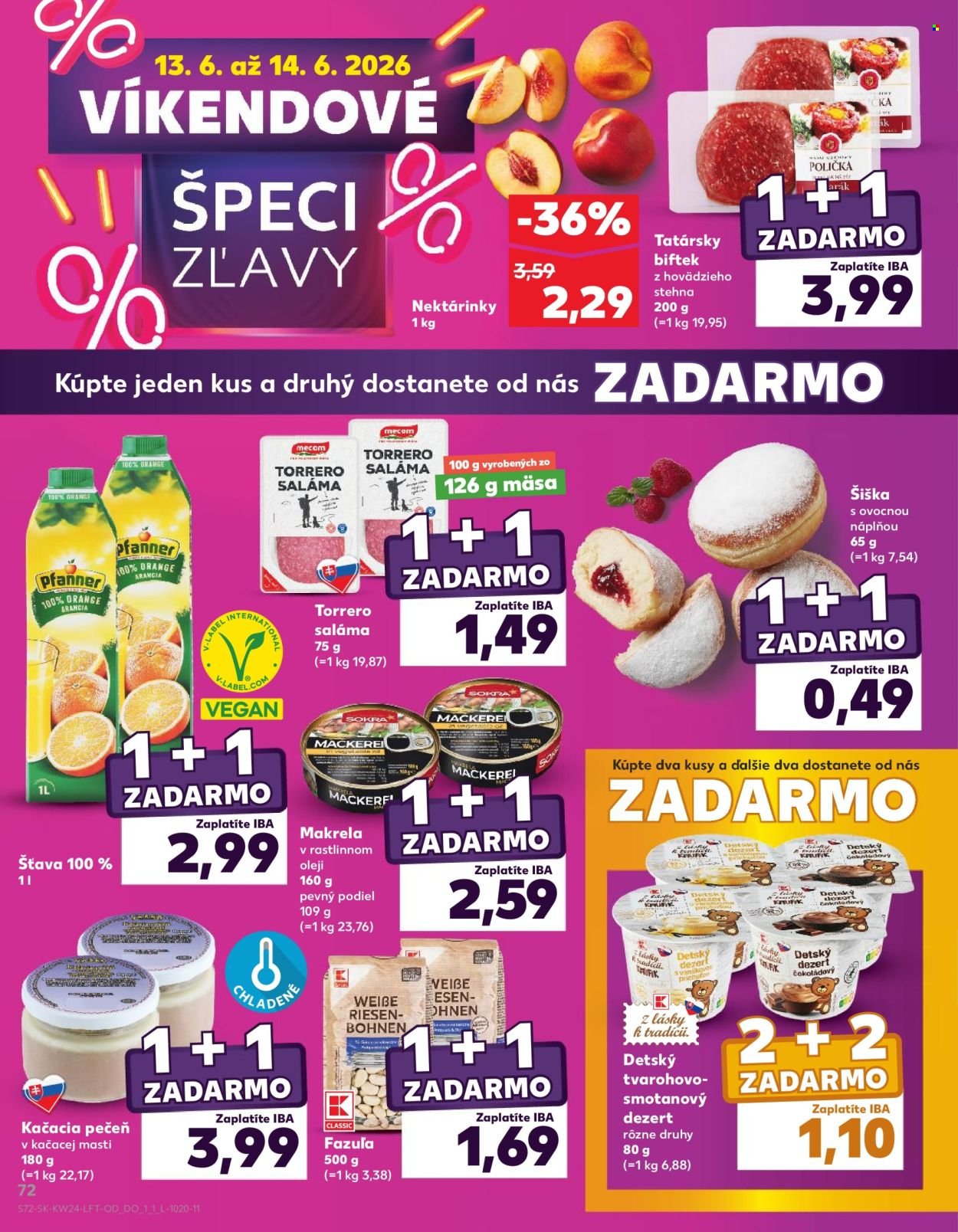 KAUFLAND leták - Od štvrtka 11.6.2026