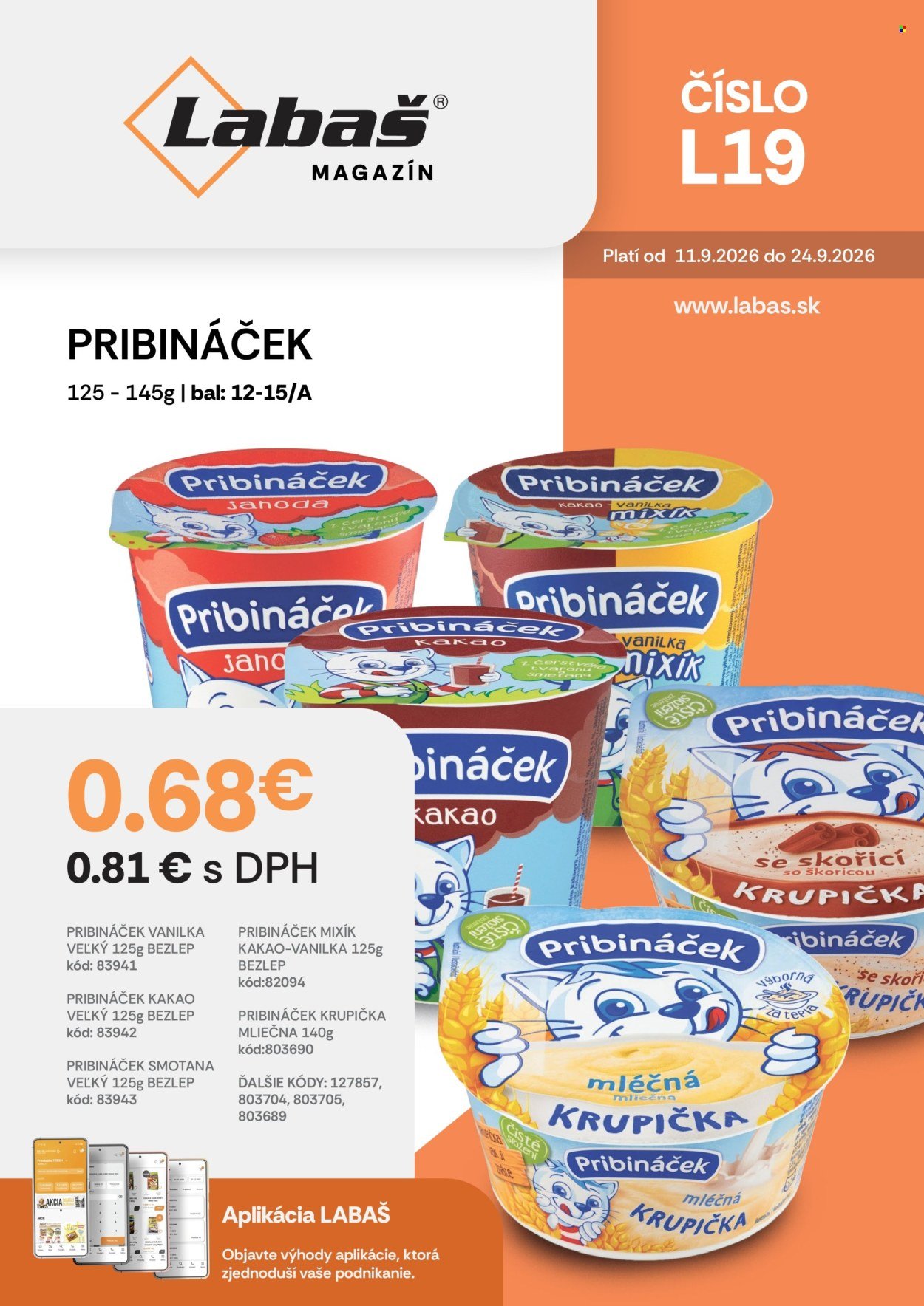 LABAŠ leták - Od piatka 11.9.2026