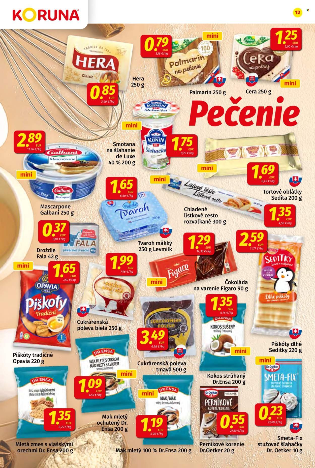 POTRAVINY KORUNA leták - Od piatka 20.3.2026 (2026-03-20 - 2026-04-08) | 12