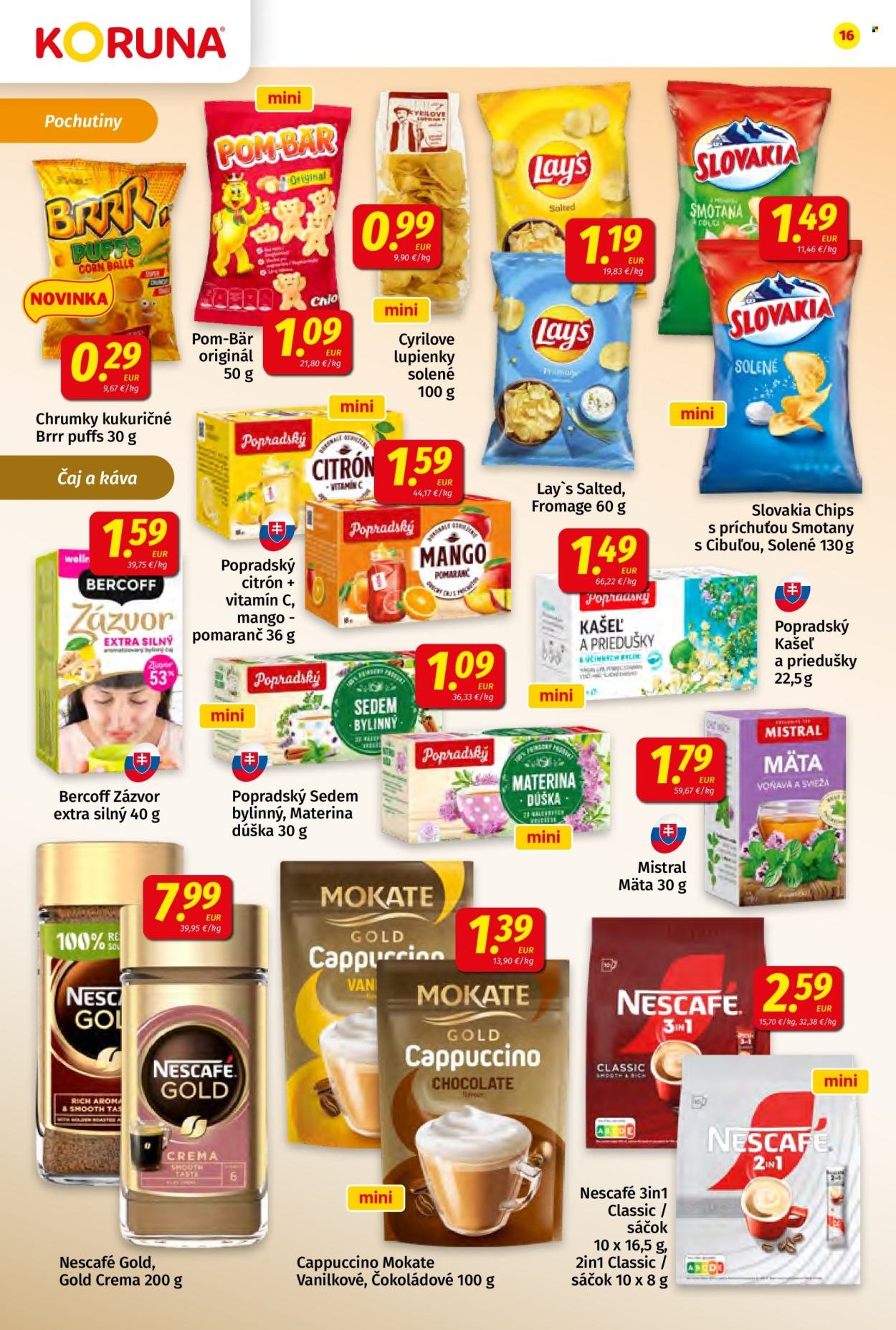 POTRAVINY KORUNA leták - Od piatka 20.3.2026 (2026-03-20 - 2026-04-08) | 16