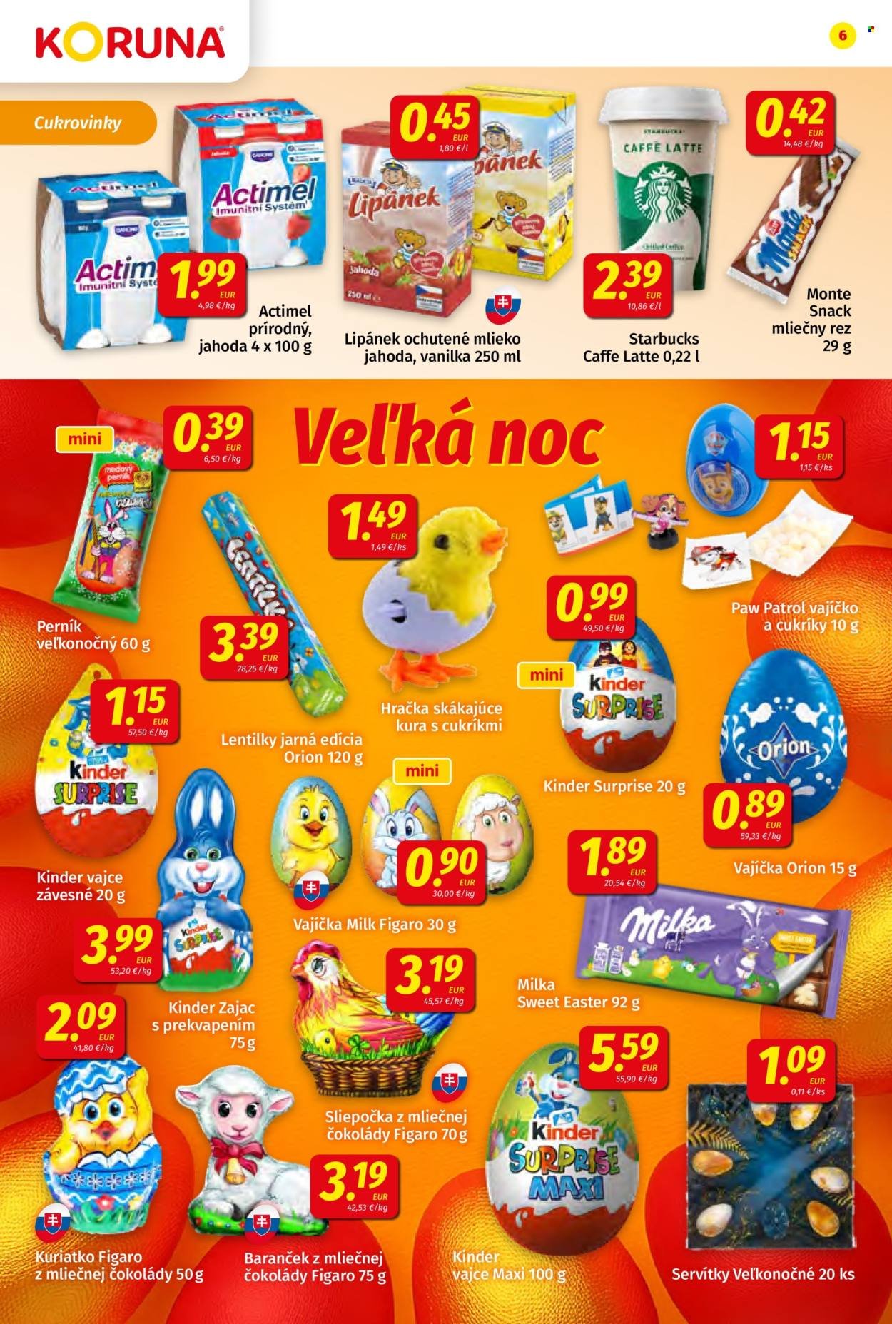 POTRAVINY KORUNA leták - Od piatka 20.3.2026 (2026-03-20 - 2026-04-08) | 6