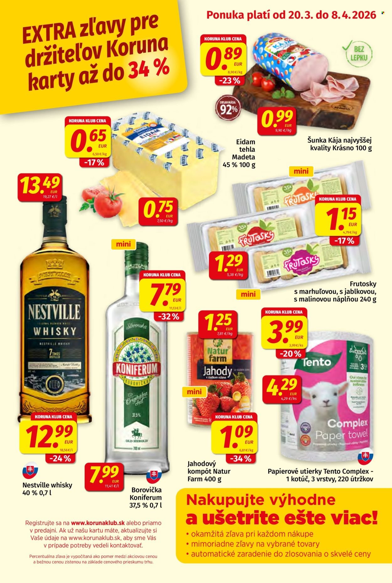POTRAVINY KORUNA leták - Od piatka 20.3.2026 (2026-03-20 - 2026-04-08) | 9