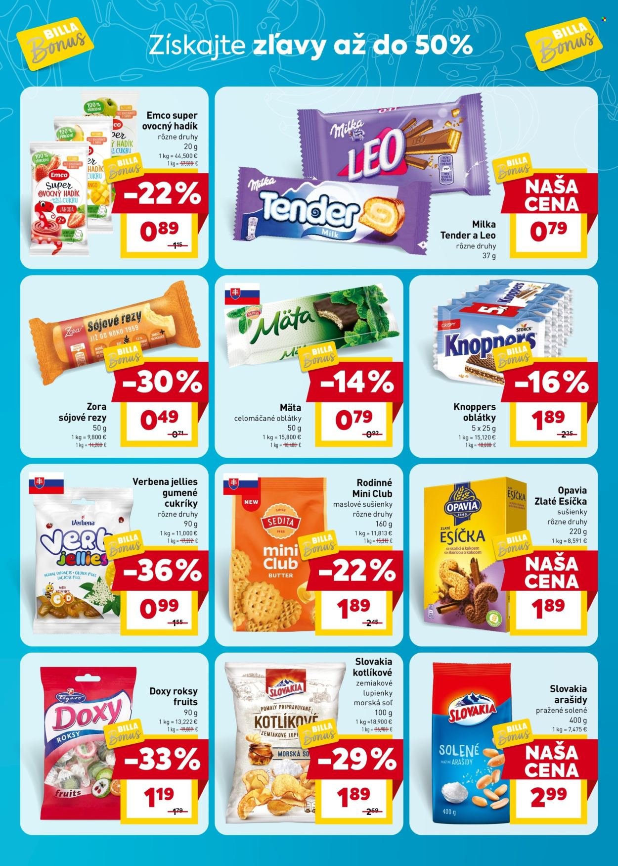 BILLA leták - Bonus leták