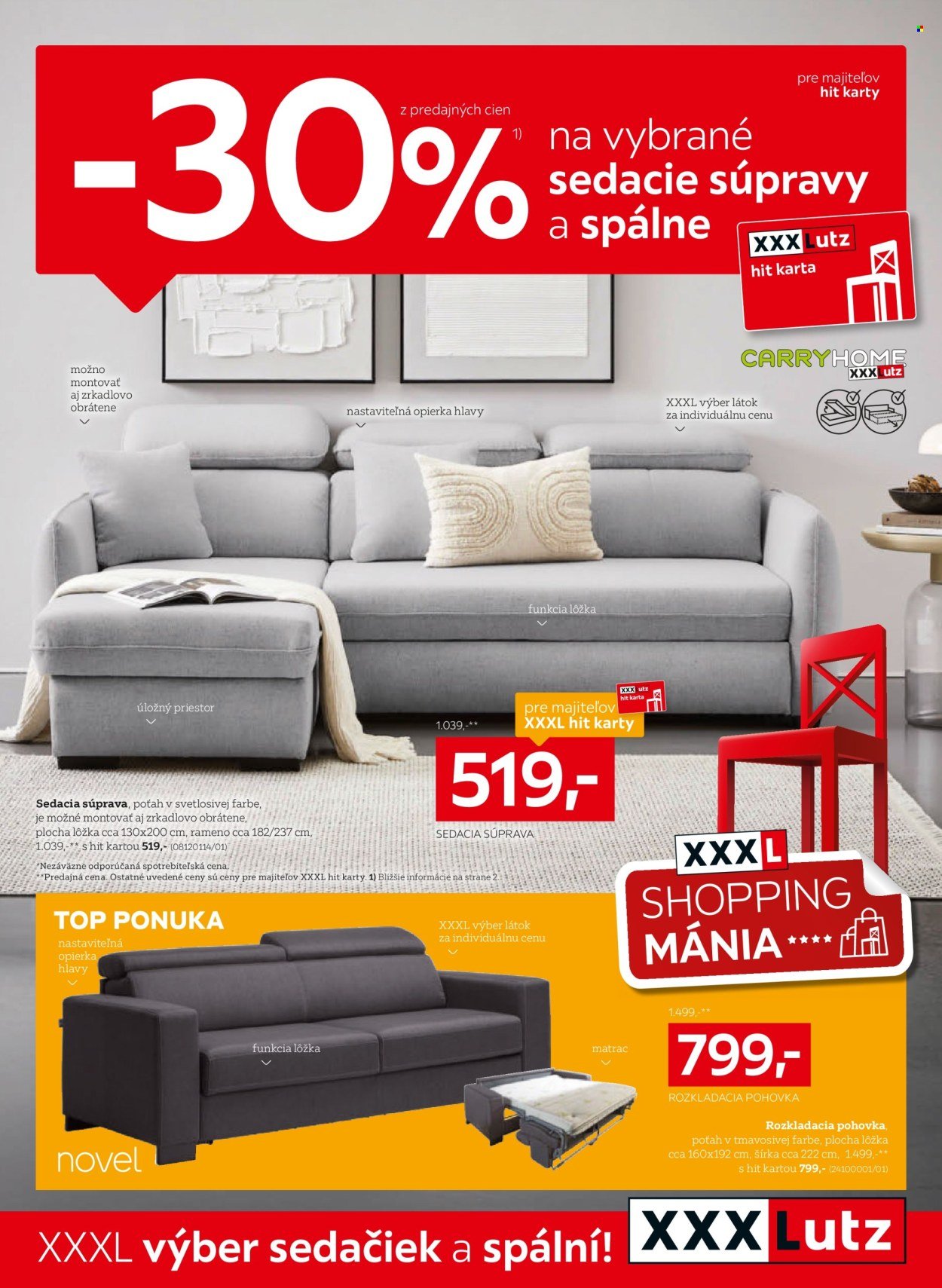 XXXLUTZ leták - Od pondelka 6.4.2026 (2026-04-06 - 2026-05-03) | 1