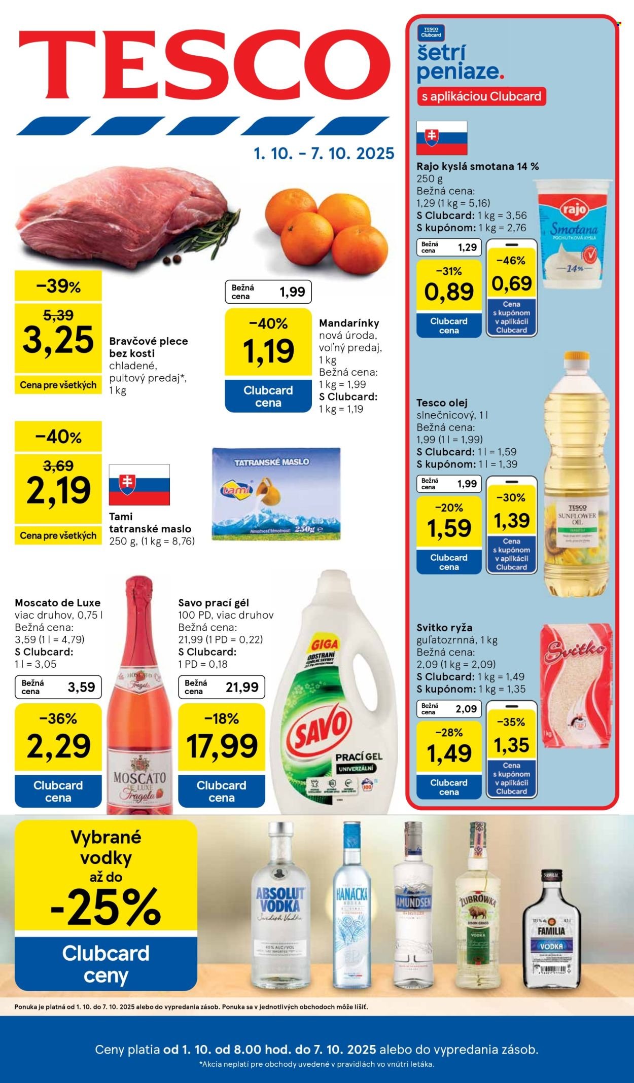 TESCO leták - Od stredy 1.10.2025 (2025-10-01 - 2025-10-07) | 1