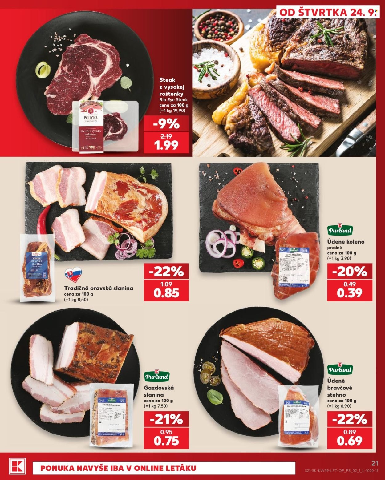 KAUFLAND leták - Od štvrtka 24.9.2026
