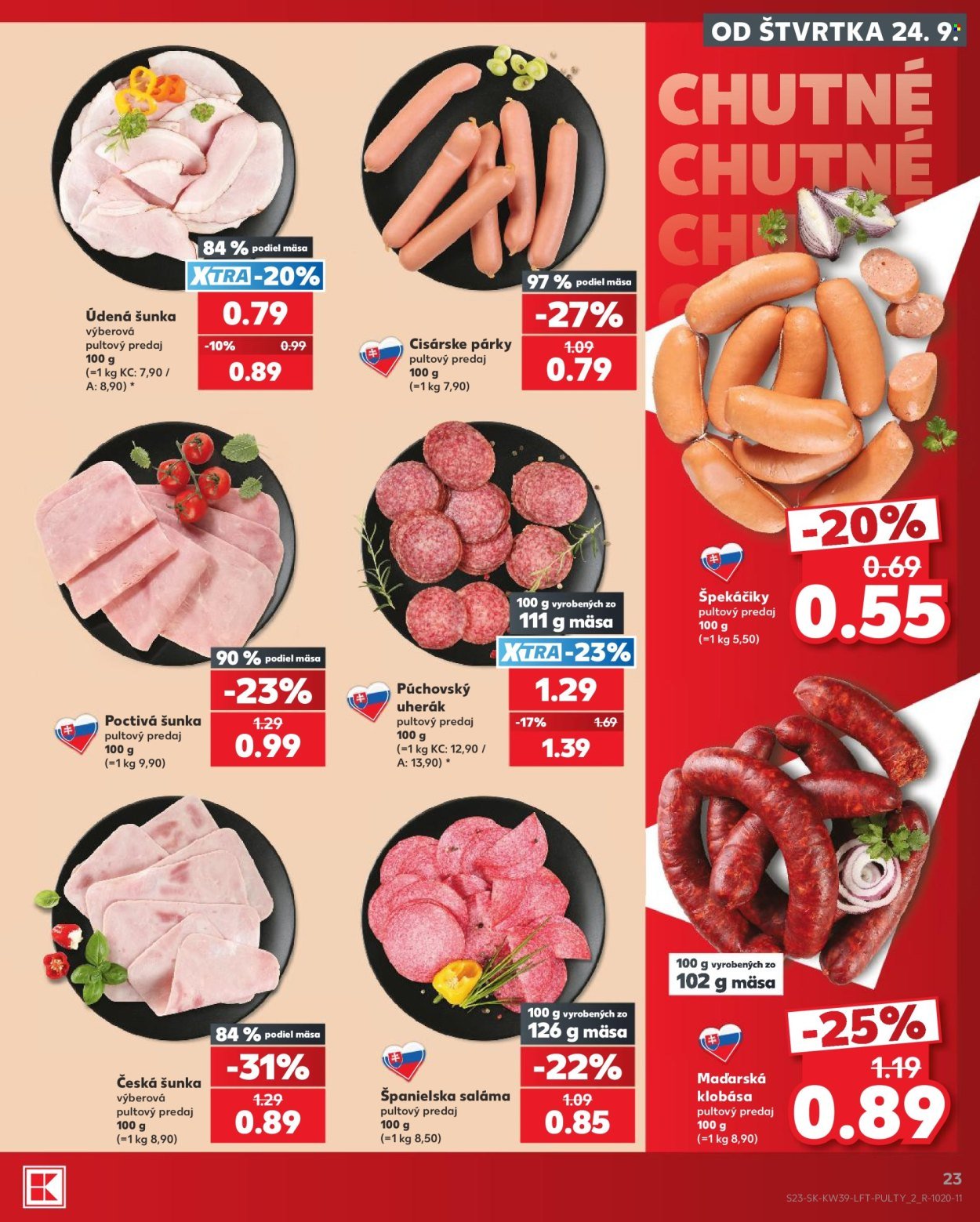 KAUFLAND leták - Od štvrtka 24.9.2026