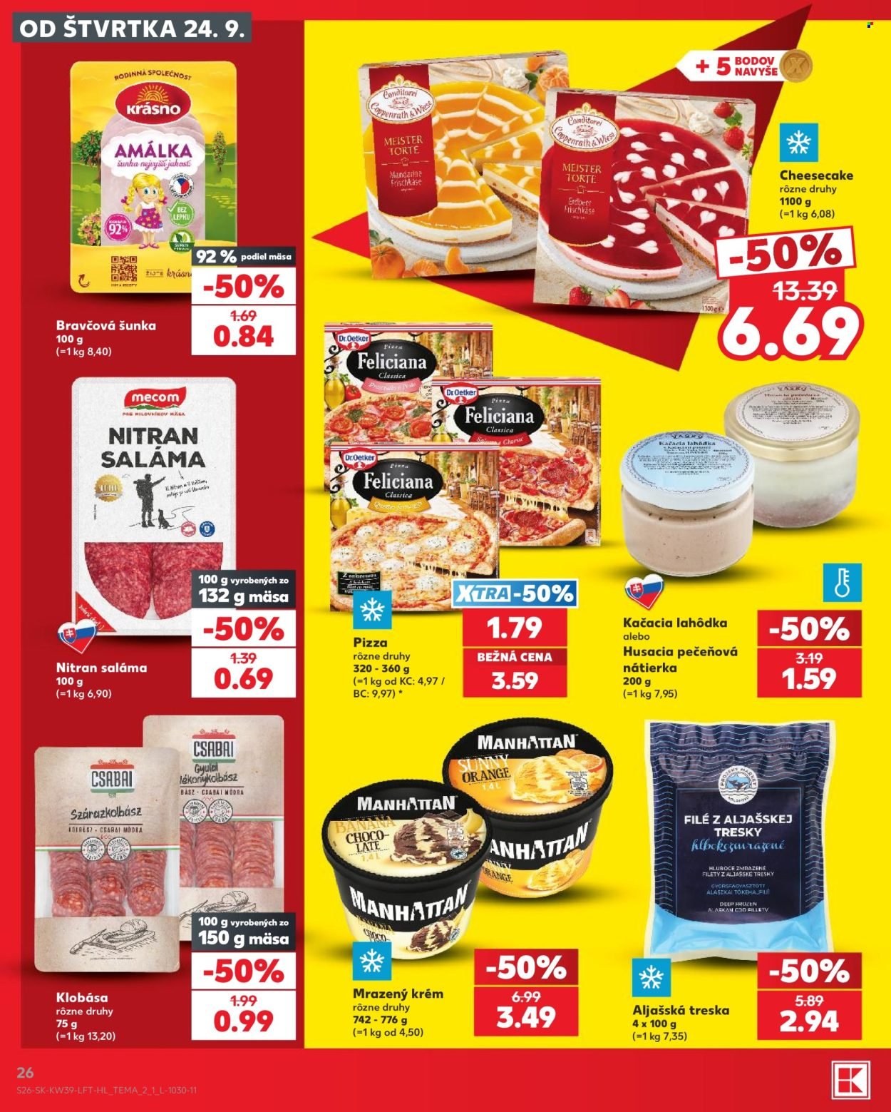 KAUFLAND leták - Od štvrtka 24.9.2026