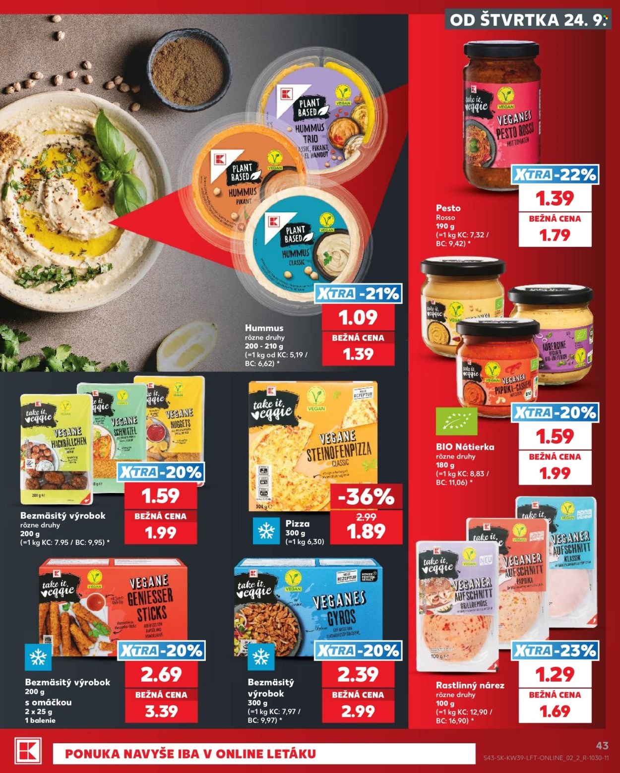 KAUFLAND leták - Od štvrtka 24.9.2026
