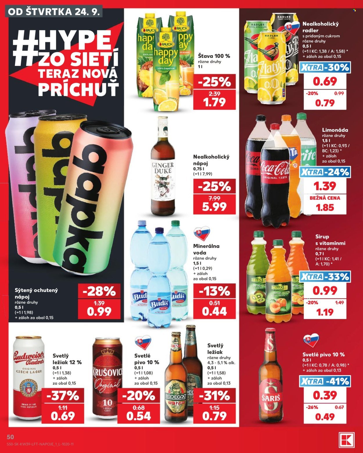 KAUFLAND leták - Od štvrtka 24.9.2026