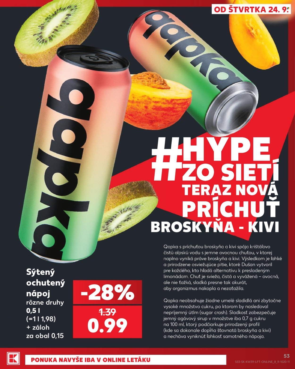 KAUFLAND leták - Od štvrtka 24.9.2026