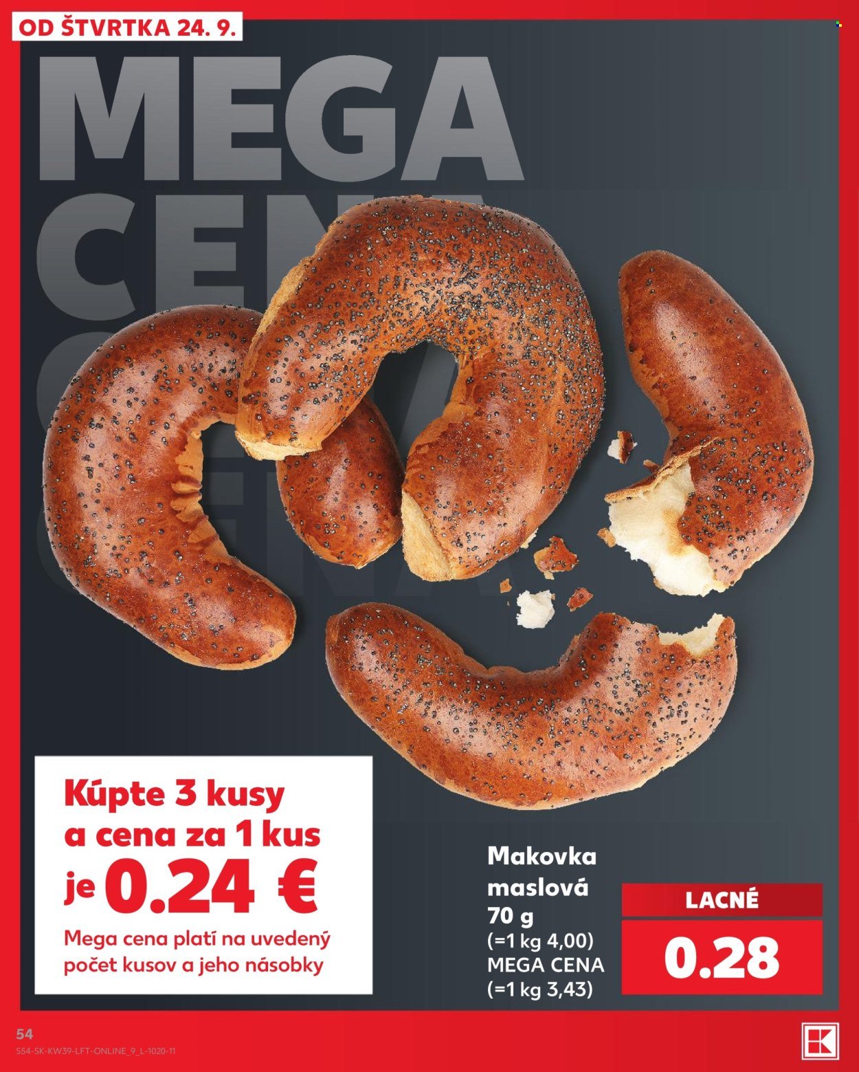 KAUFLAND leták - Od štvrtka 24.9.2026
