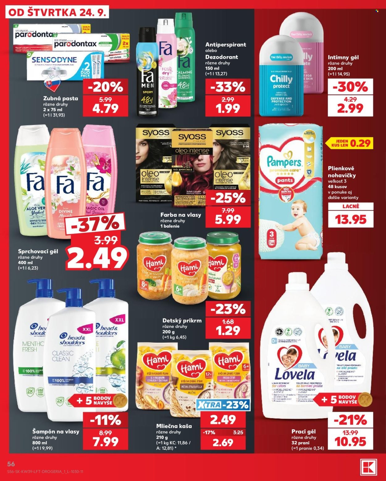 KAUFLAND leták - Od štvrtka 24.9.2026