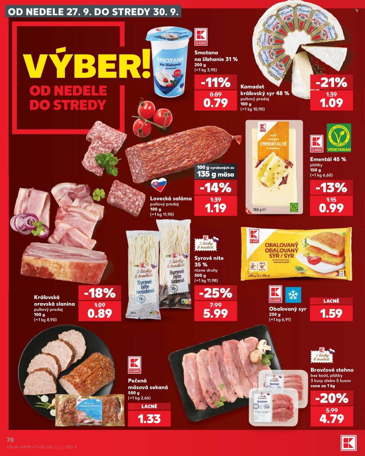 KAUFLAND leták - Od štvrtka 24.9.2026