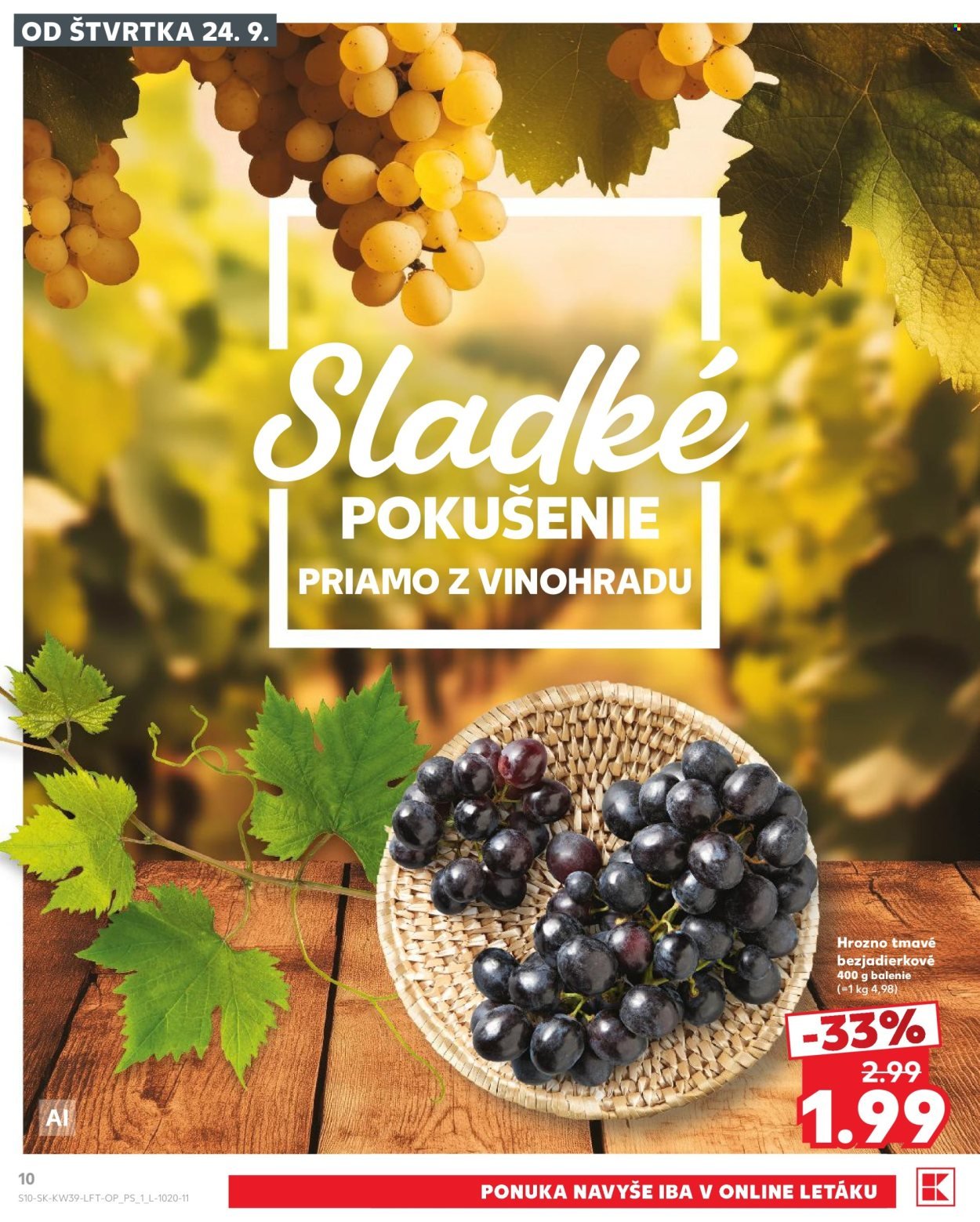 KAUFLAND leták - Od štvrtka 24.9.2026