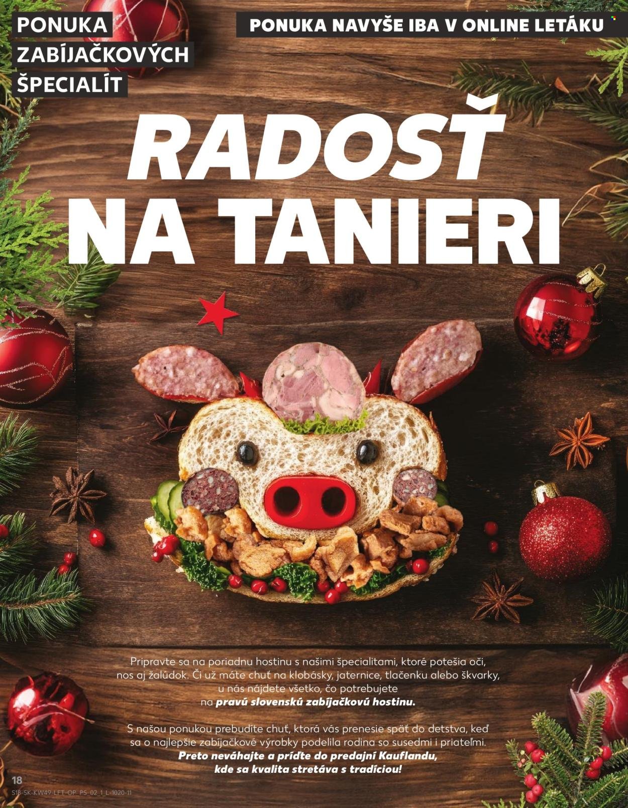 KAUFLAND leták - Od štvrtka 4.12.2025 (2025-12-04 - 2025-12-10) | 18
