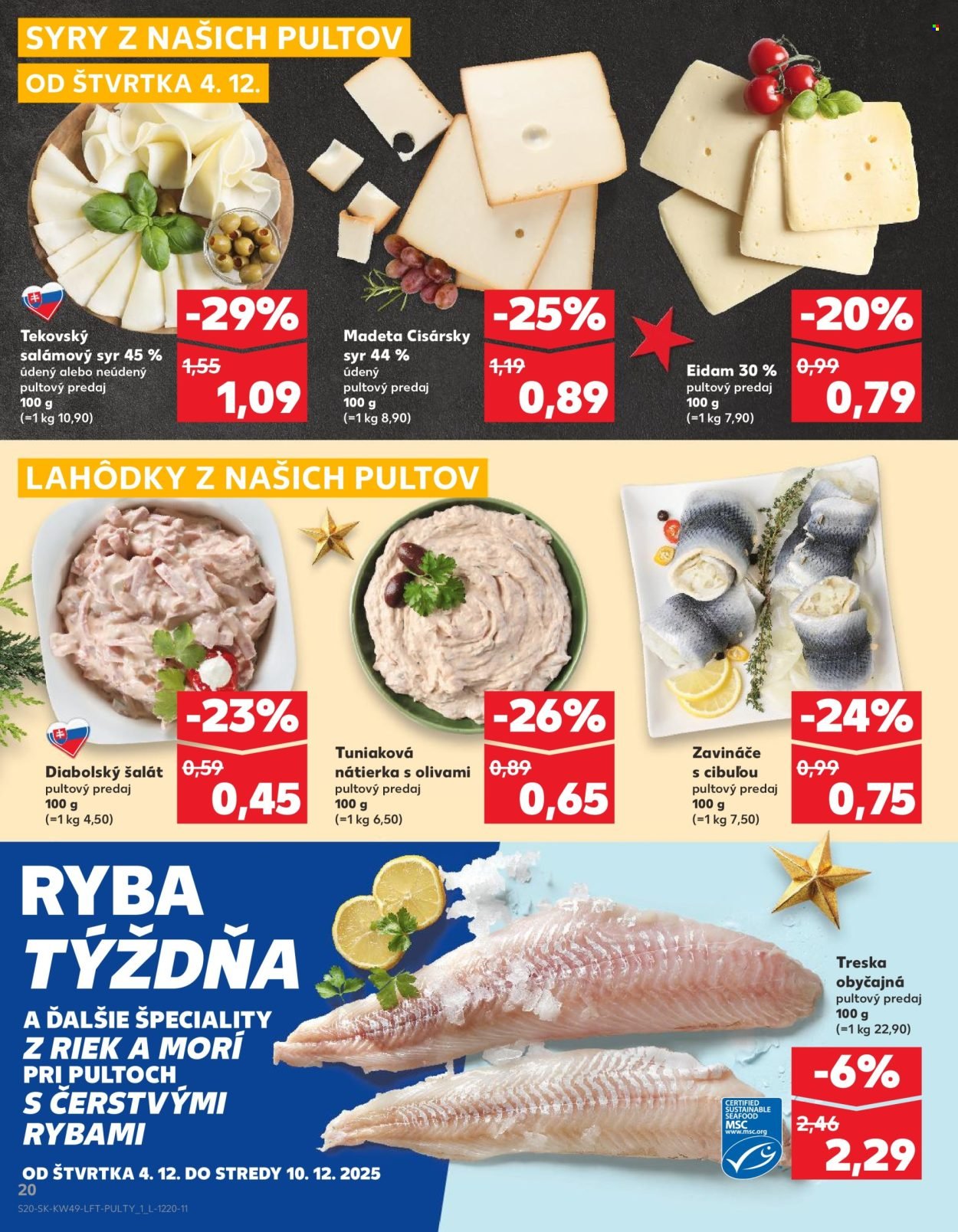 KAUFLAND leták - Od štvrtka 4.12.2025 (2025-12-04 - 2025-12-10) | 20