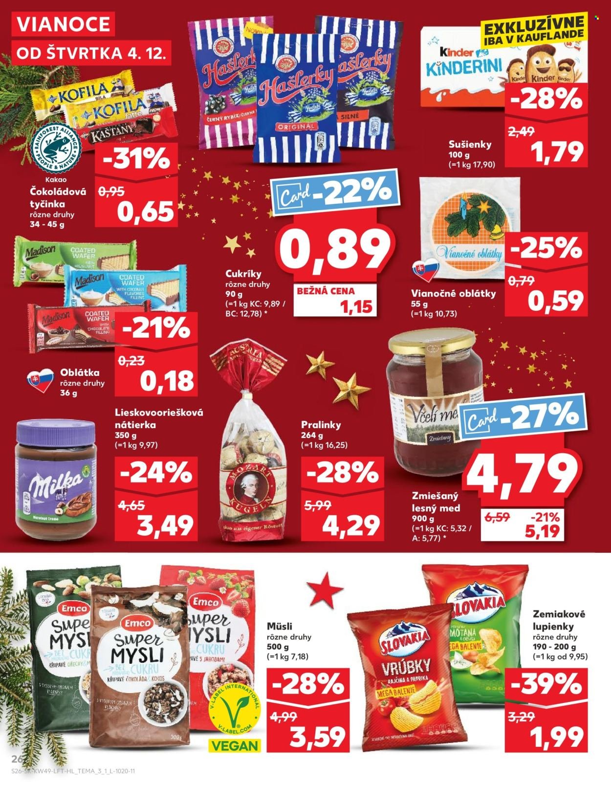KAUFLAND leták - Od štvrtka 4.12.2025 (2025-12-04 - 2025-12-10) | 26