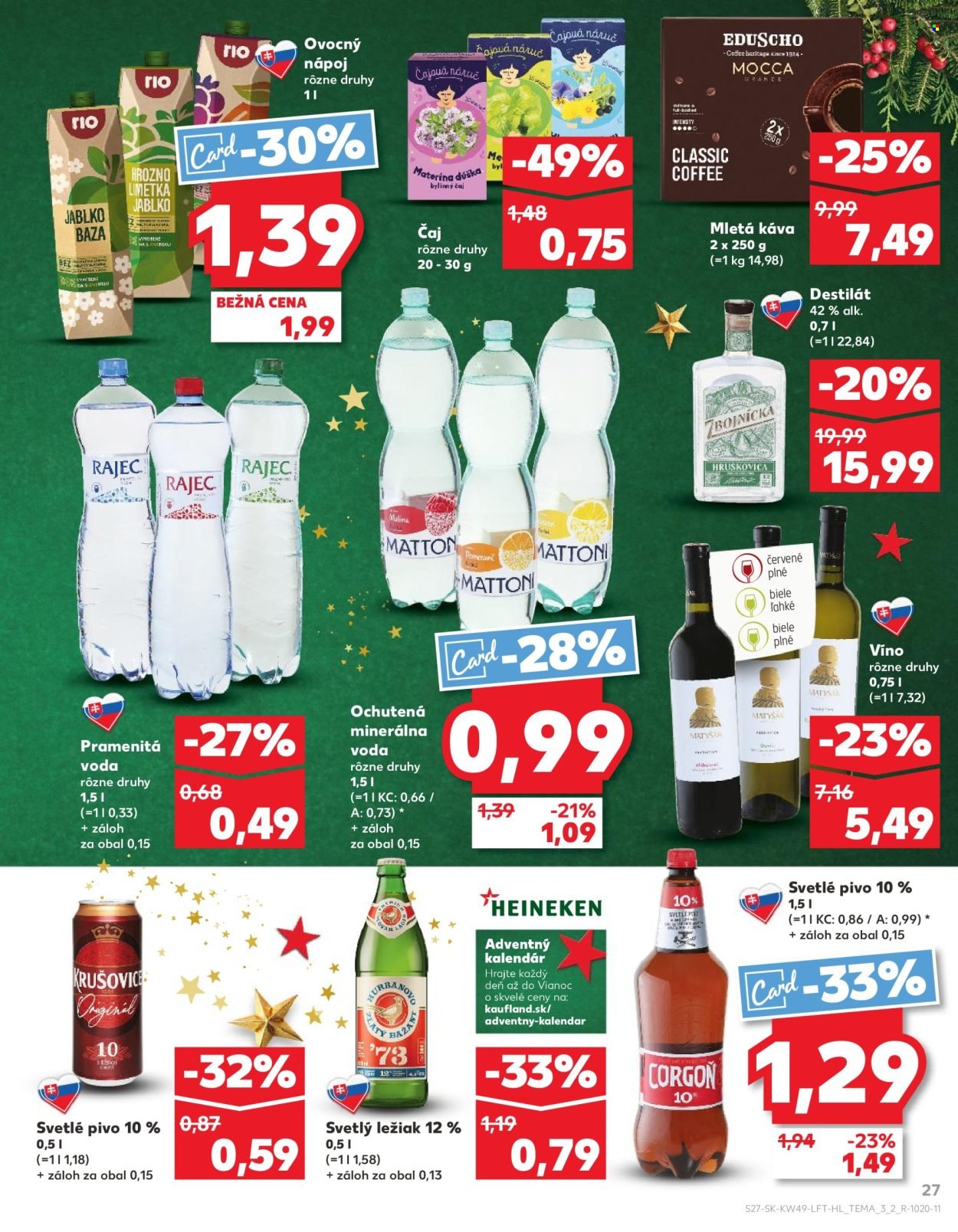 KAUFLAND leták - Od štvrtka 4.12.2025 (2025-12-04 - 2025-12-10) | 27