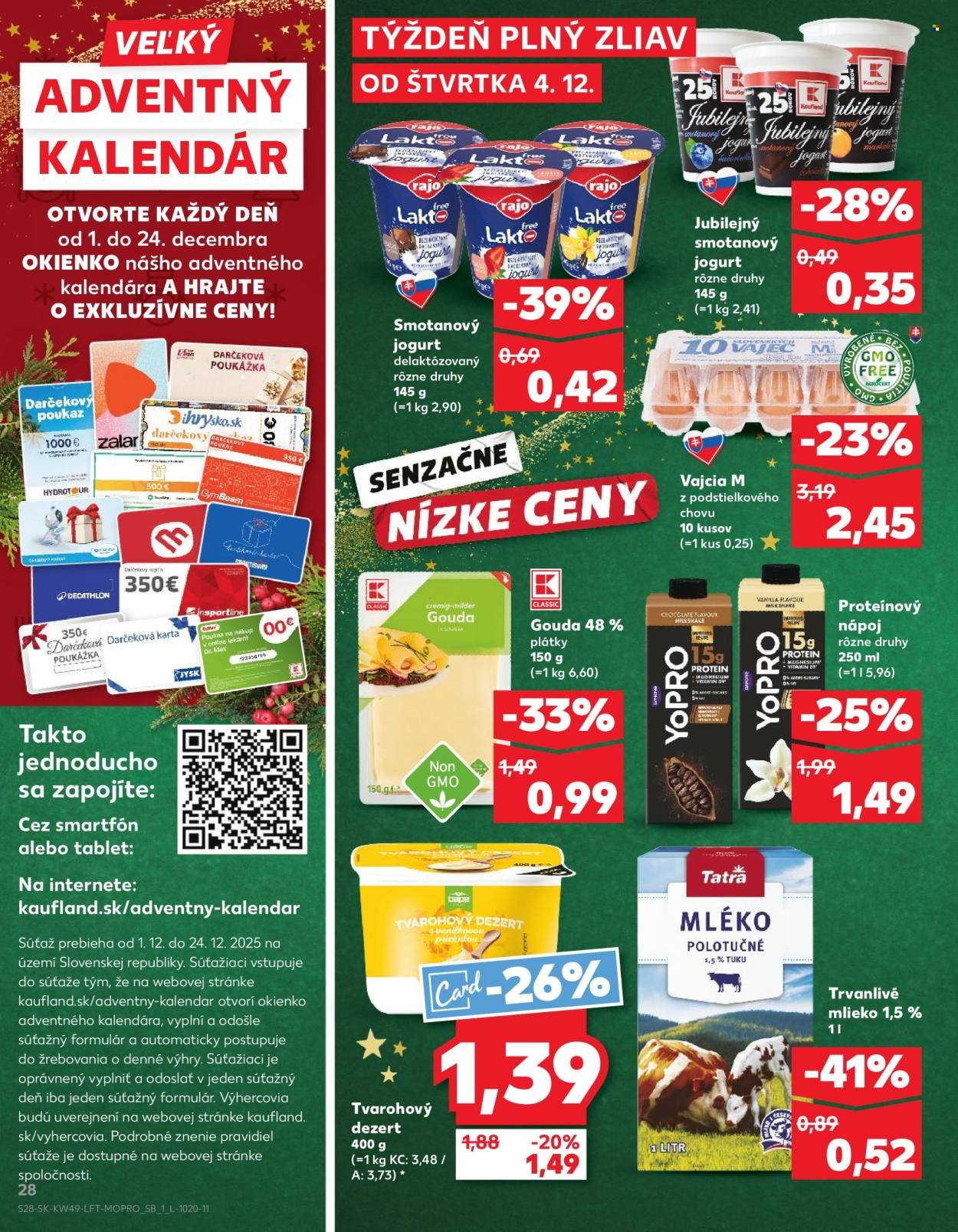 KAUFLAND leták - Od štvrtka 4.12.2025 (2025-12-04 - 2025-12-10) | 28