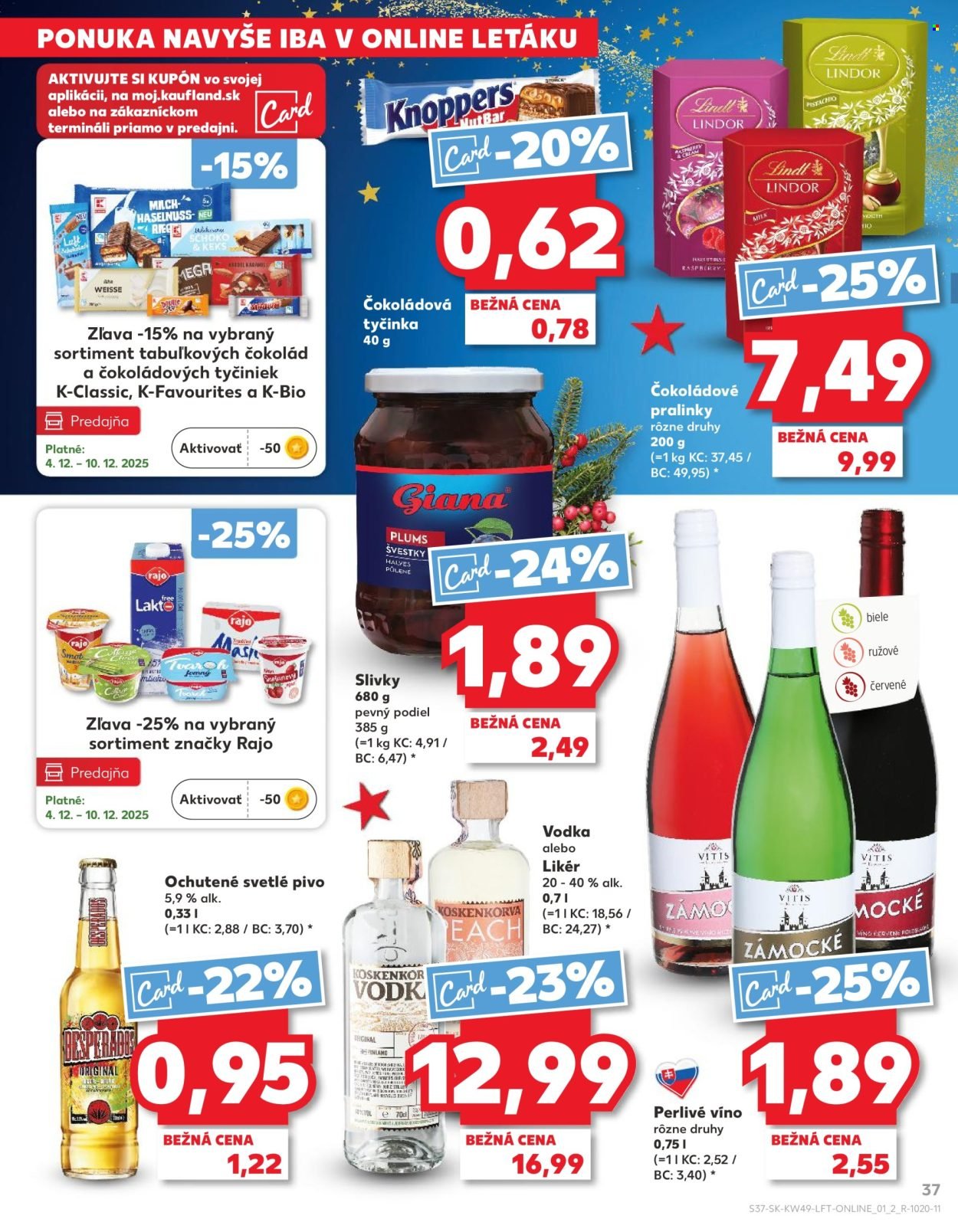 KAUFLAND leták - Od štvrtka 4.12.2025 (2025-12-04 - 2025-12-10) | 37