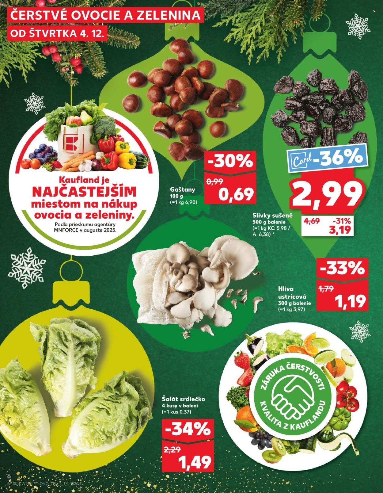 KAUFLAND leták - Od štvrtka 4.12.2025 (2025-12-04 - 2025-12-10) | 6