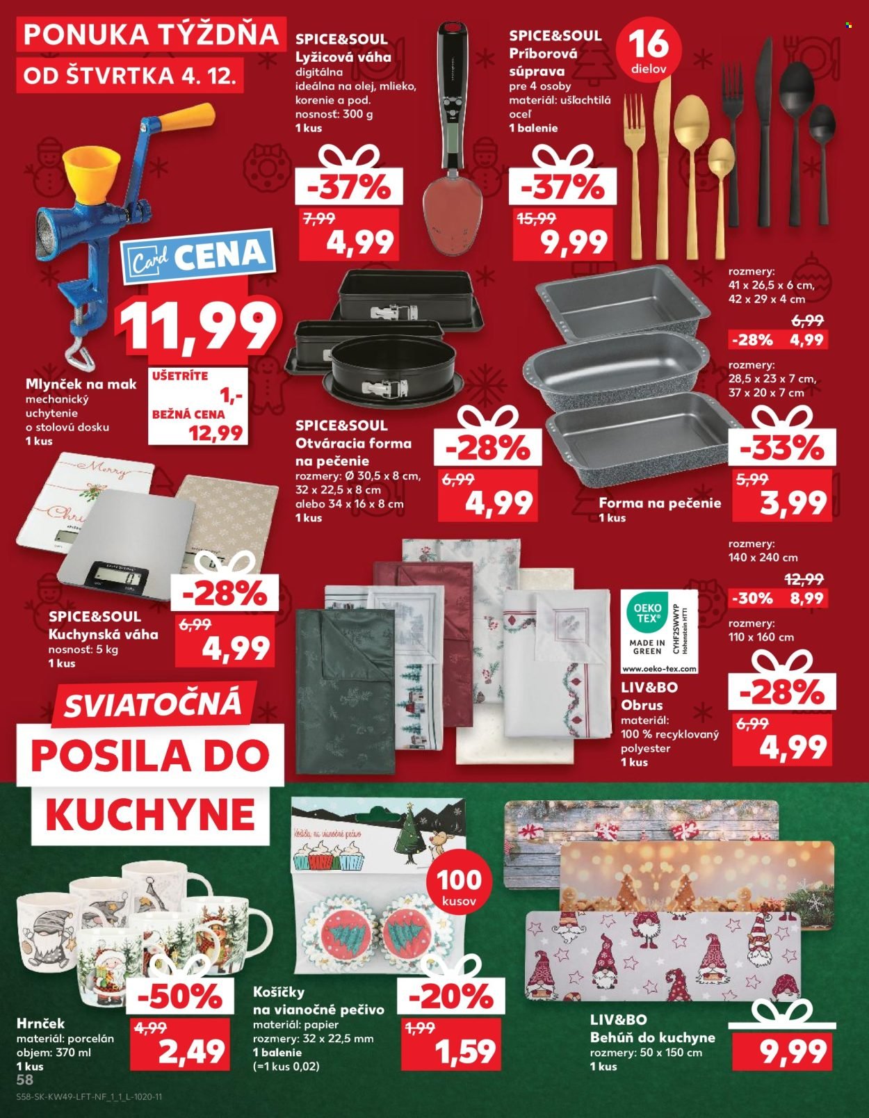 KAUFLAND leták - Od štvrtka 4.12.2025 (2025-12-04 - 2025-12-10) | 58
