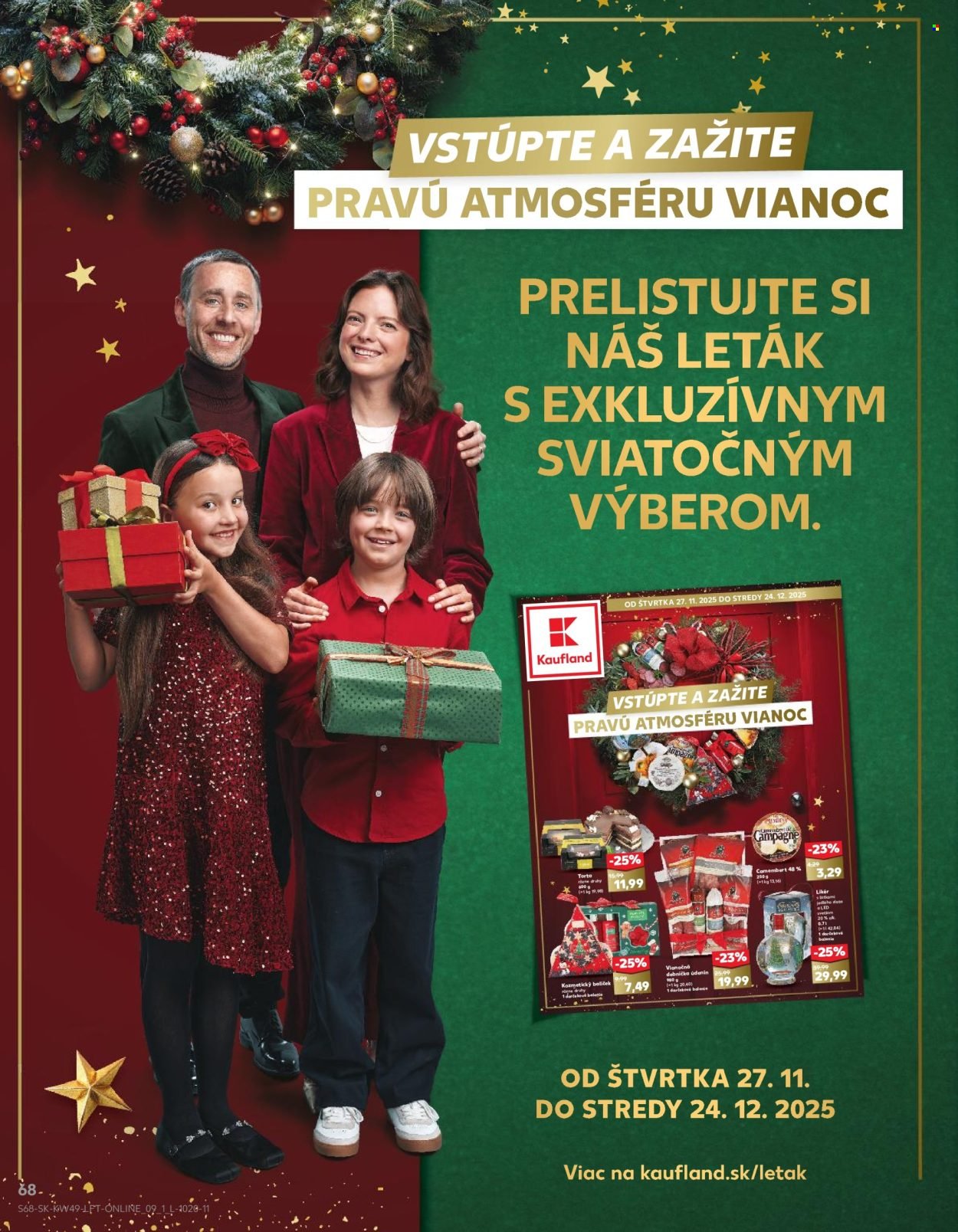 KAUFLAND leták - Od štvrtka 4.12.2025 (2025-12-04 - 2025-12-10) | 68