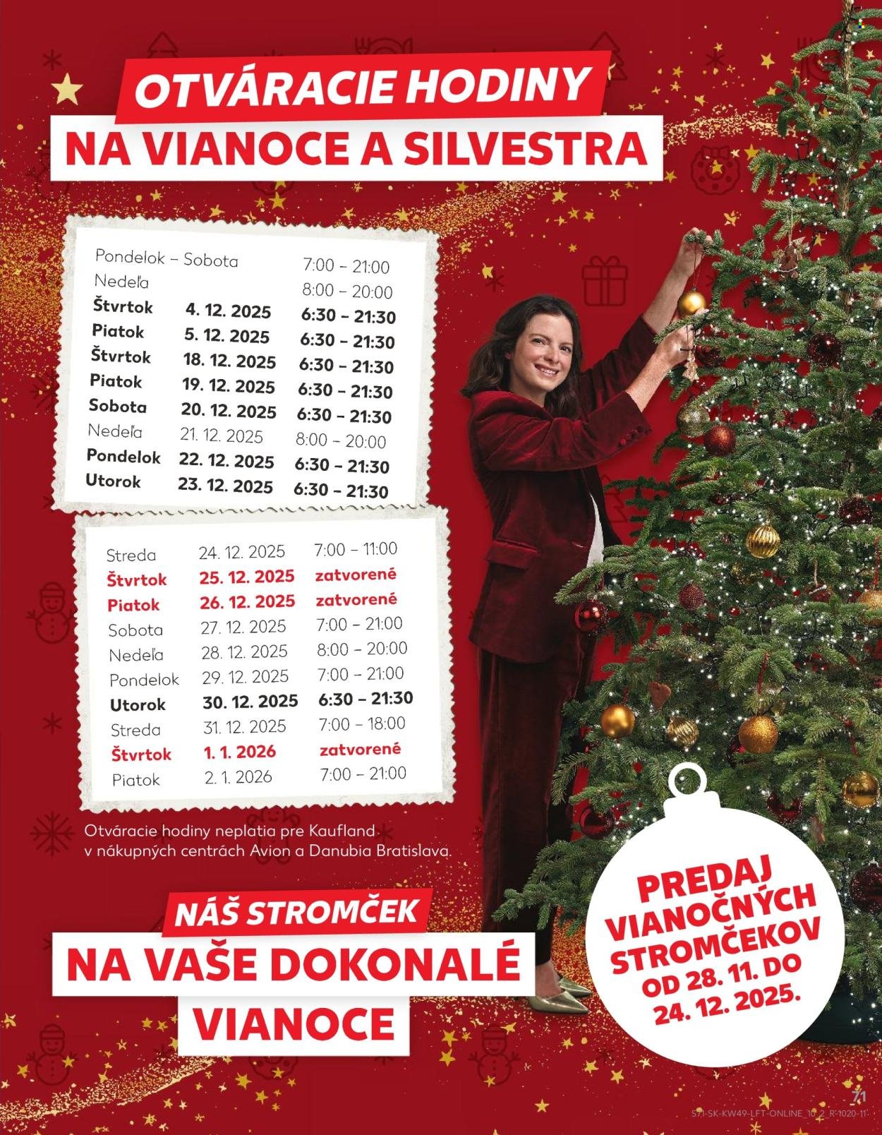 KAUFLAND leták - Od štvrtka 4.12.2025 (2025-12-04 - 2025-12-10) | 71