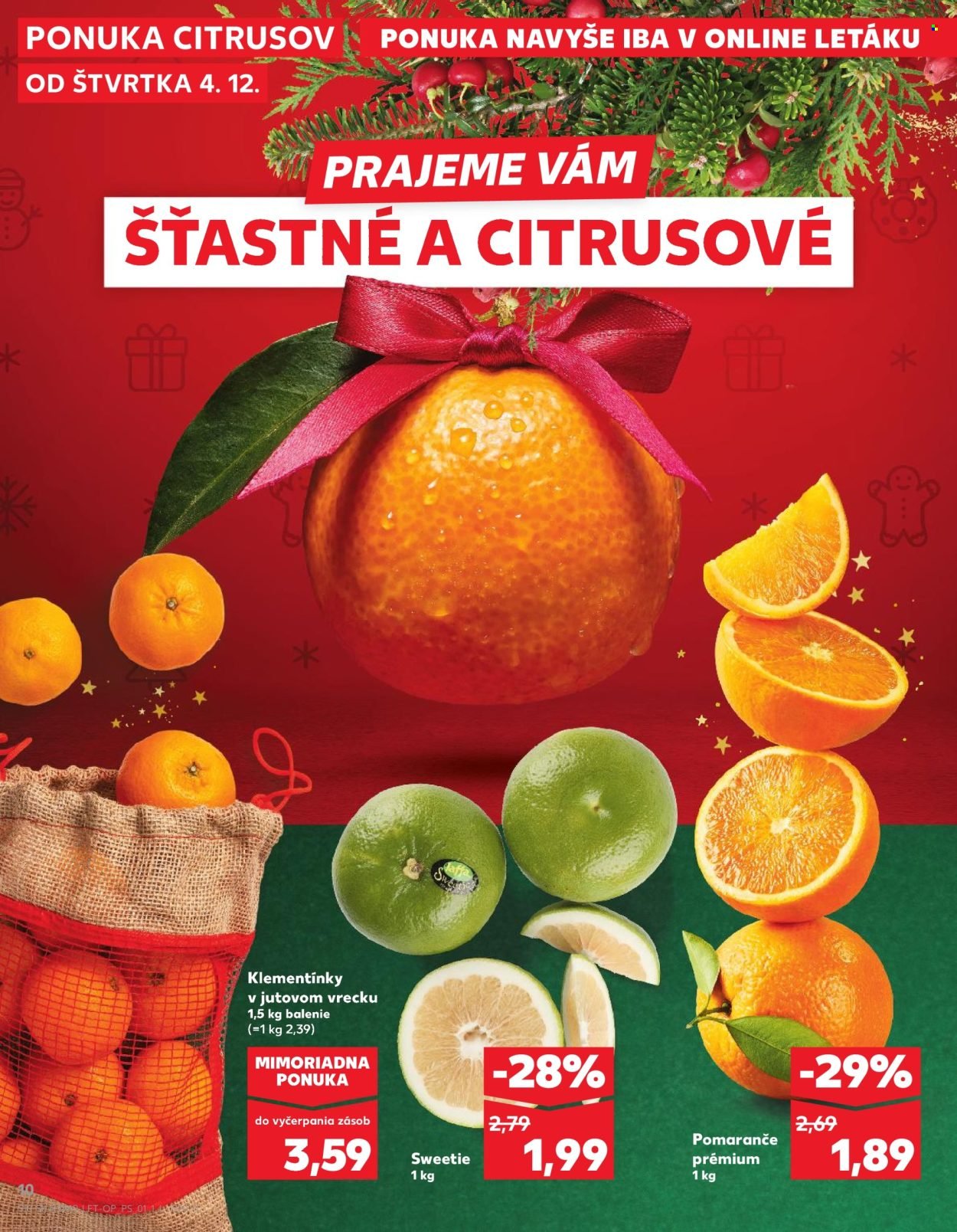 KAUFLAND leták - Od štvrtka 4.12.2025 (2025-12-04 - 2025-12-10) | 10
