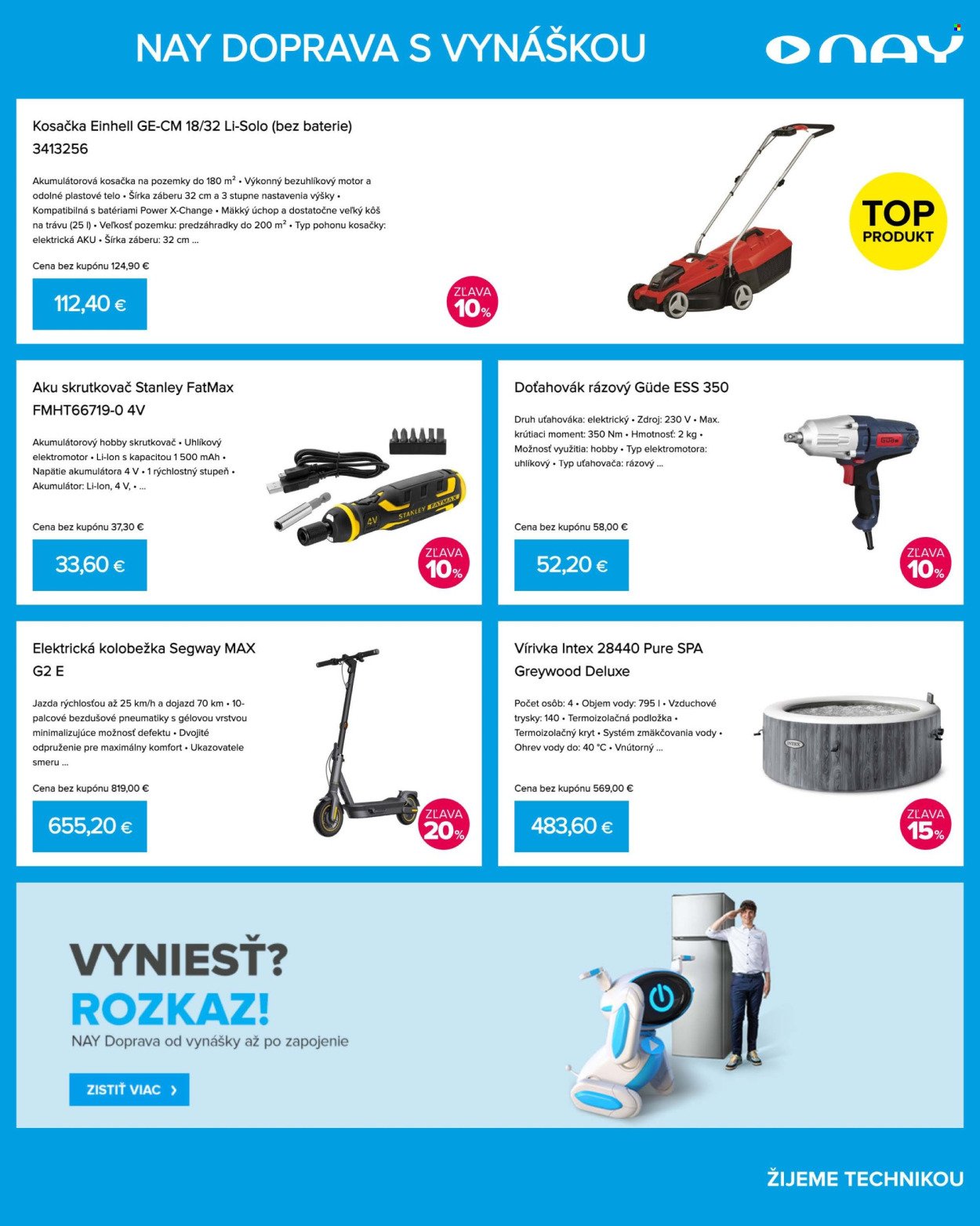 NAY ELEKTRODOM leták - Od pondelka 15.6.2026