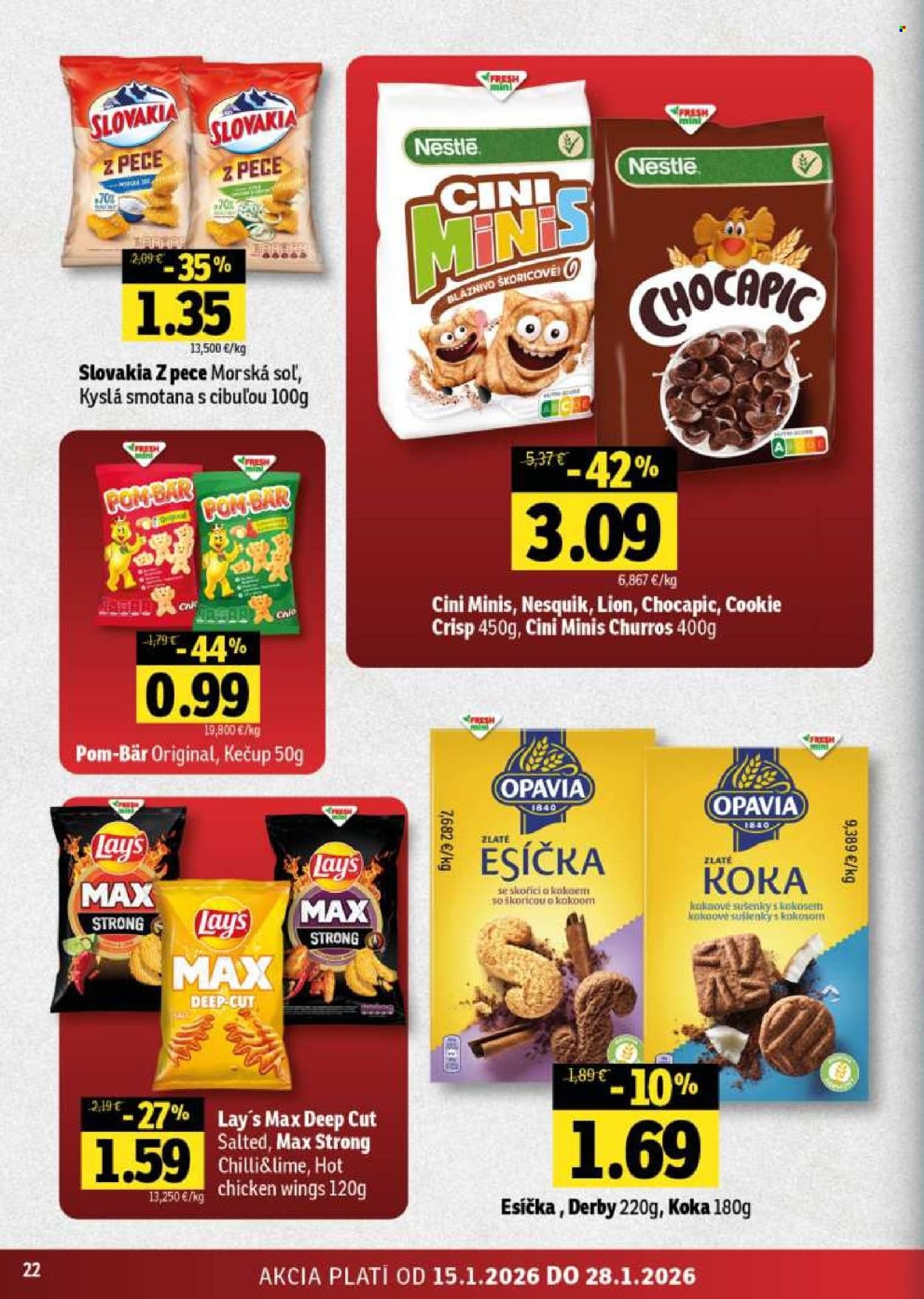 FRESH leták - Stredné a západné Slovensko (2026-01-15 - 2026-01-28) | 22