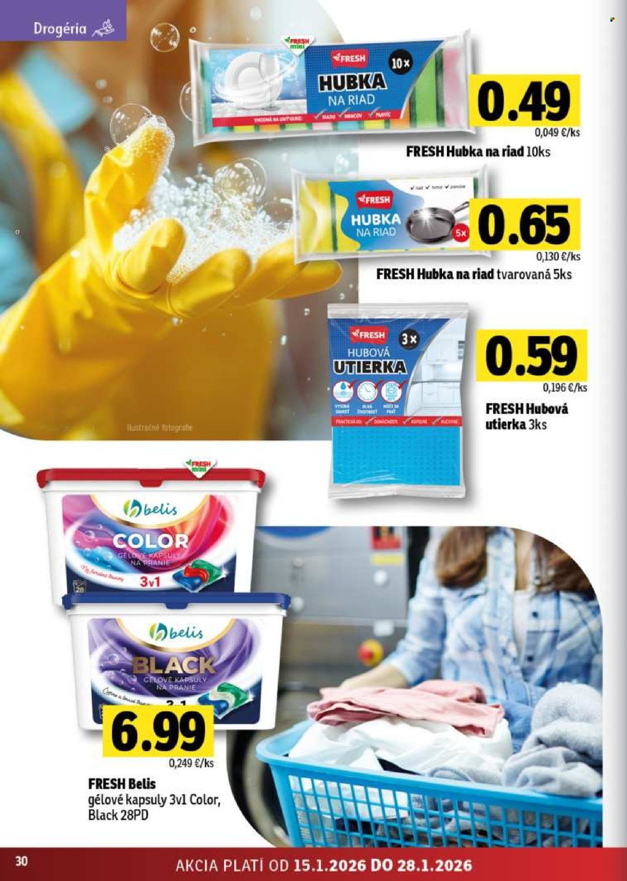 FRESH leták - Stredné a západné Slovensko (2026-01-15 - 2026-01-28) | 30