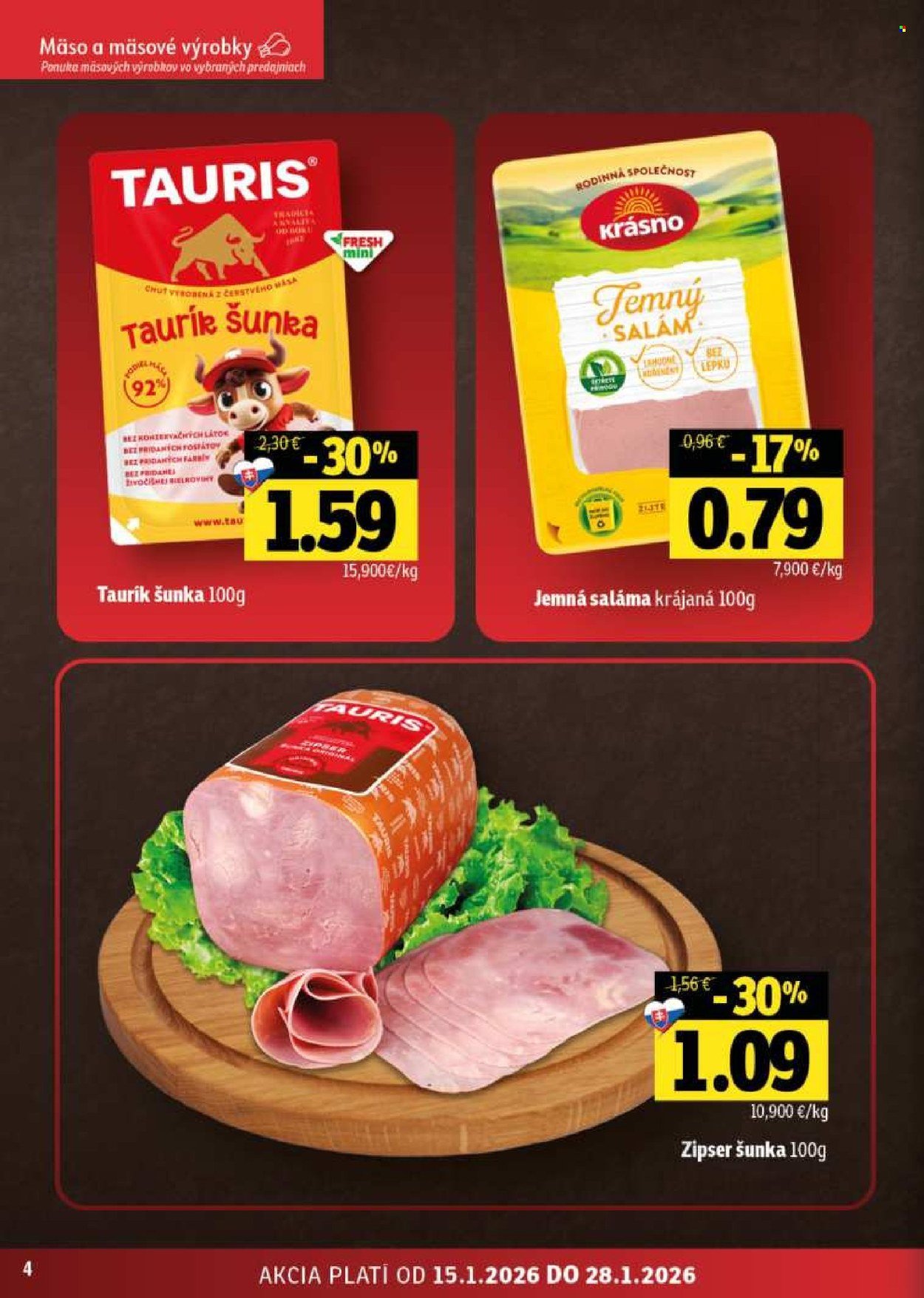 FRESH leták - Stredné a západné Slovensko (2026-01-15 - 2026-01-28) | 4