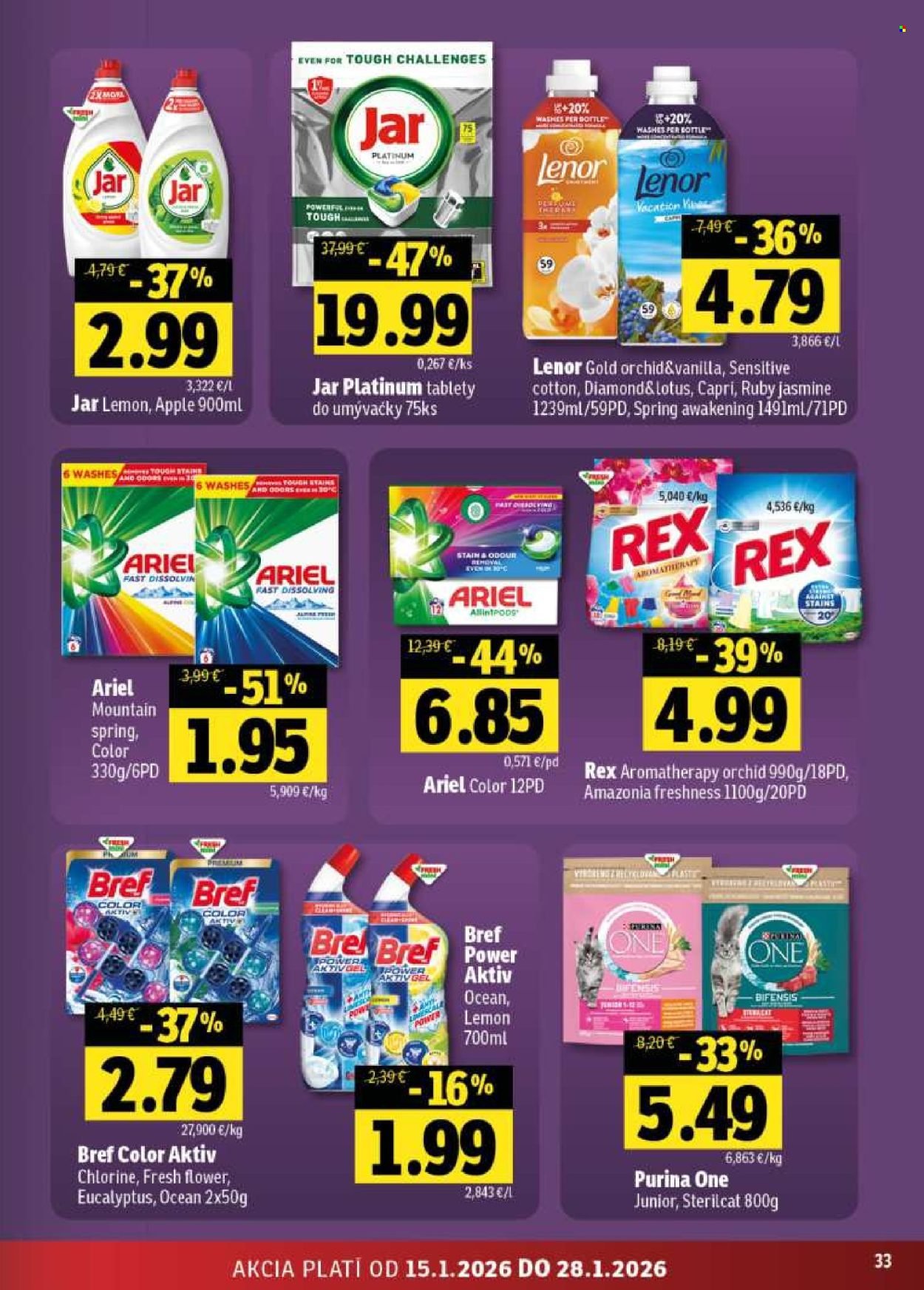 FRESH leták - Stredné a západné Slovensko (2026-01-15 - 2026-01-28) | 33