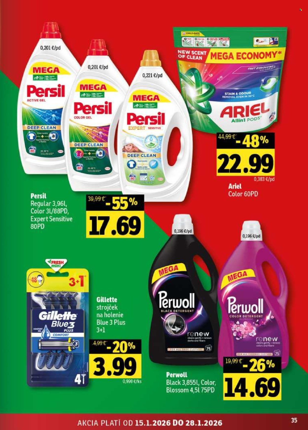 FRESH leták - Stredné a západné Slovensko (2026-01-15 - 2026-01-28) | 35